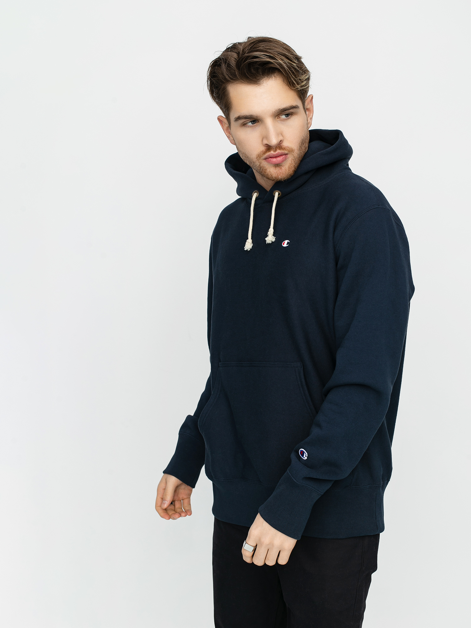 Bluza z kapturem Champion Premium Sweatshirt HD 214675 (nny)