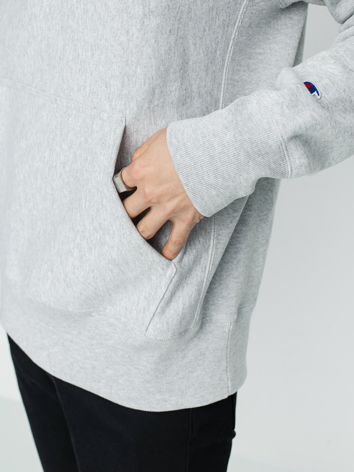 Bluza z kapturem Champion Premium Sweatshirt HD 214675 (loxgm)