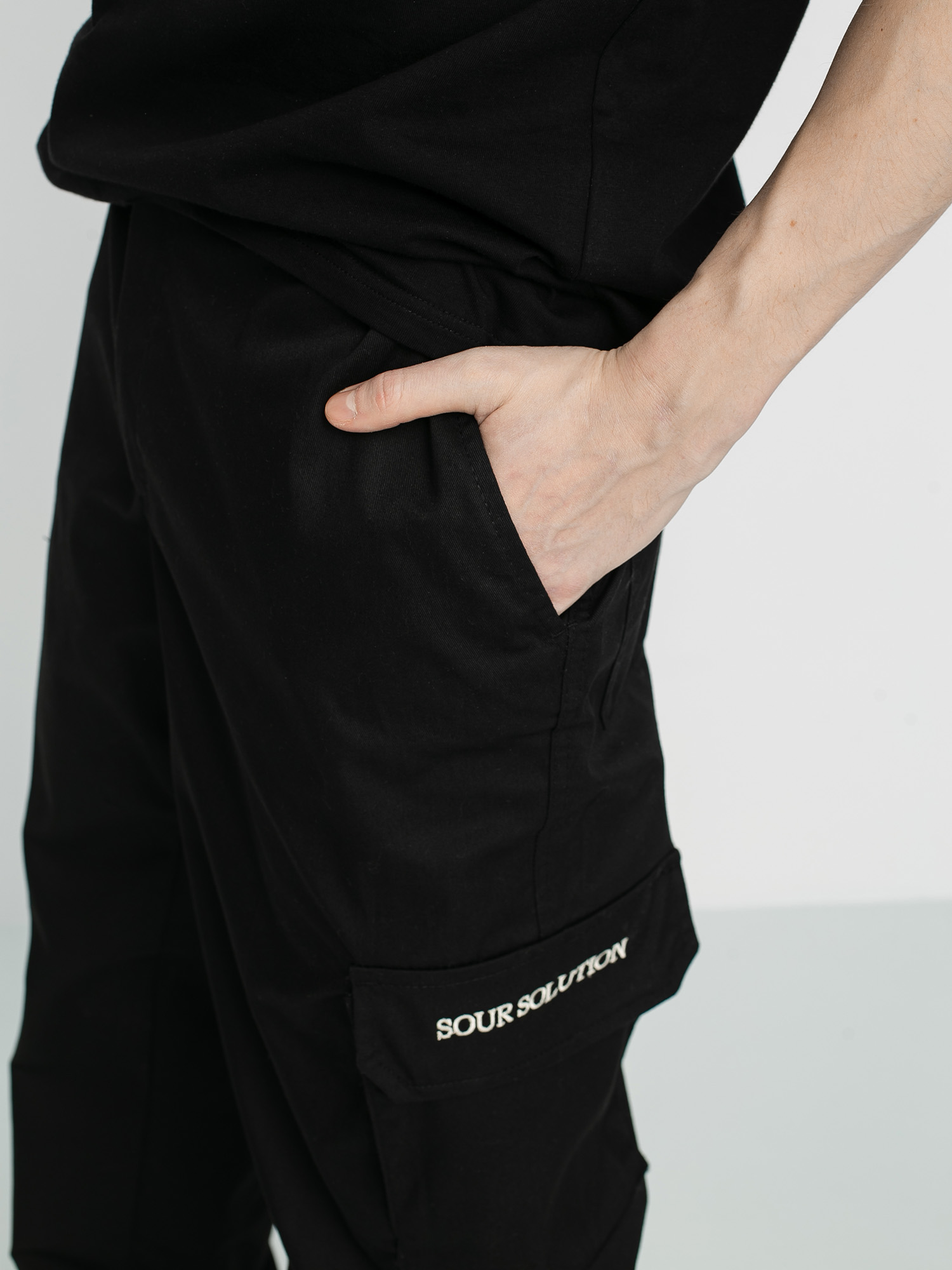 Spodnie Sour Solution Cargo (black)