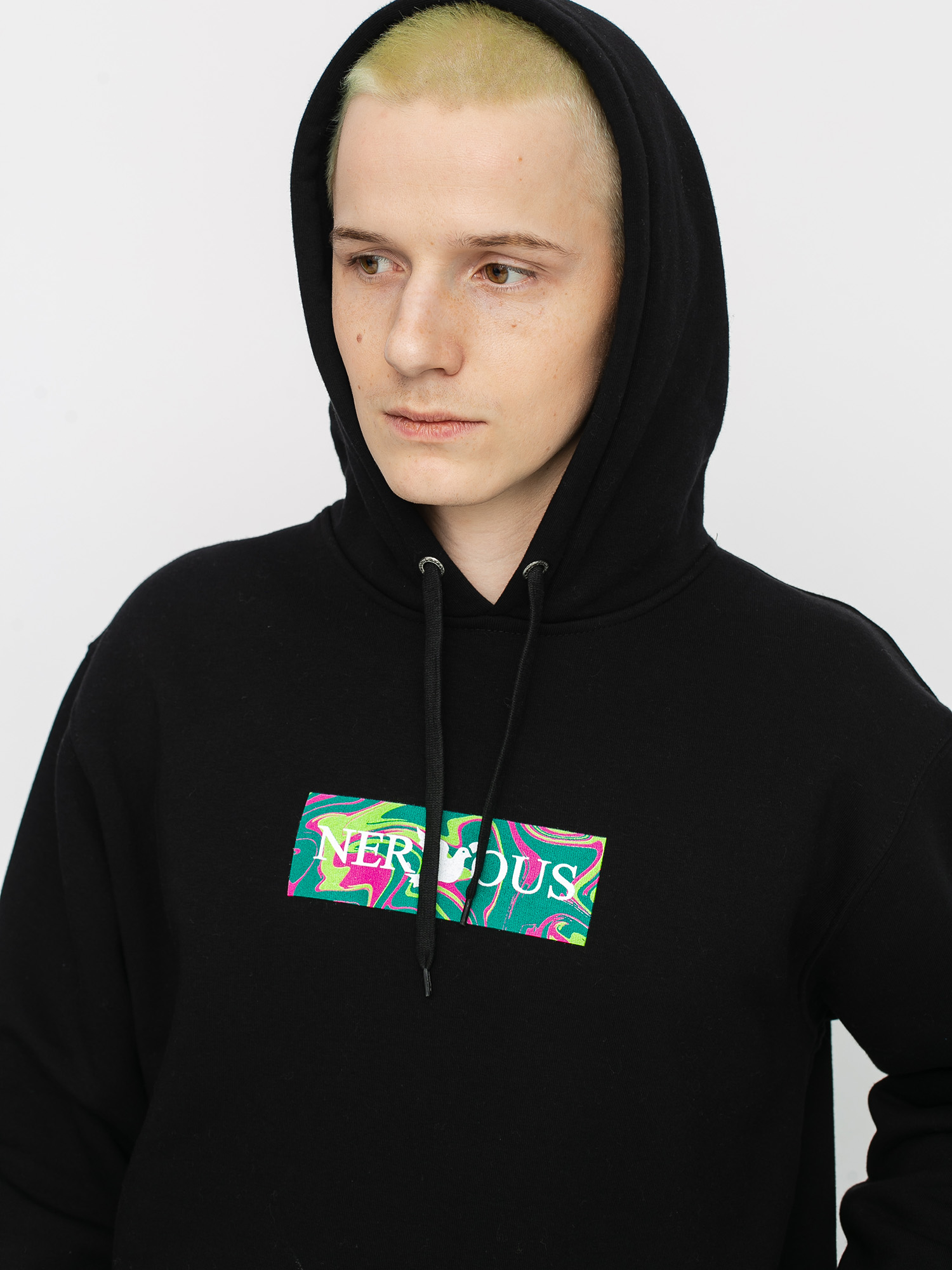 Bluza z kapturem Nervous Acid Box HD (black)