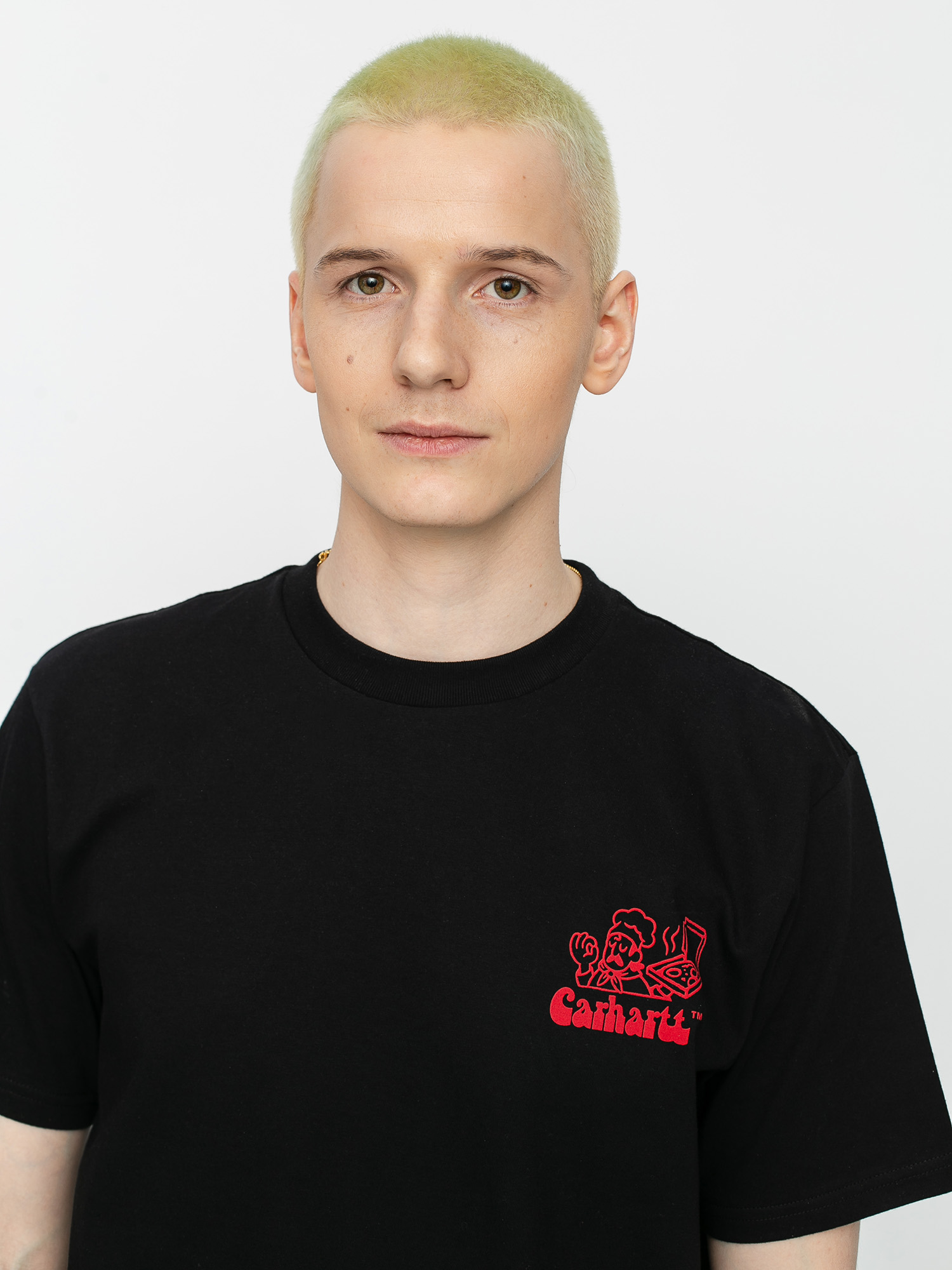 T-shirt Carhartt WIP Bene (black/red)
