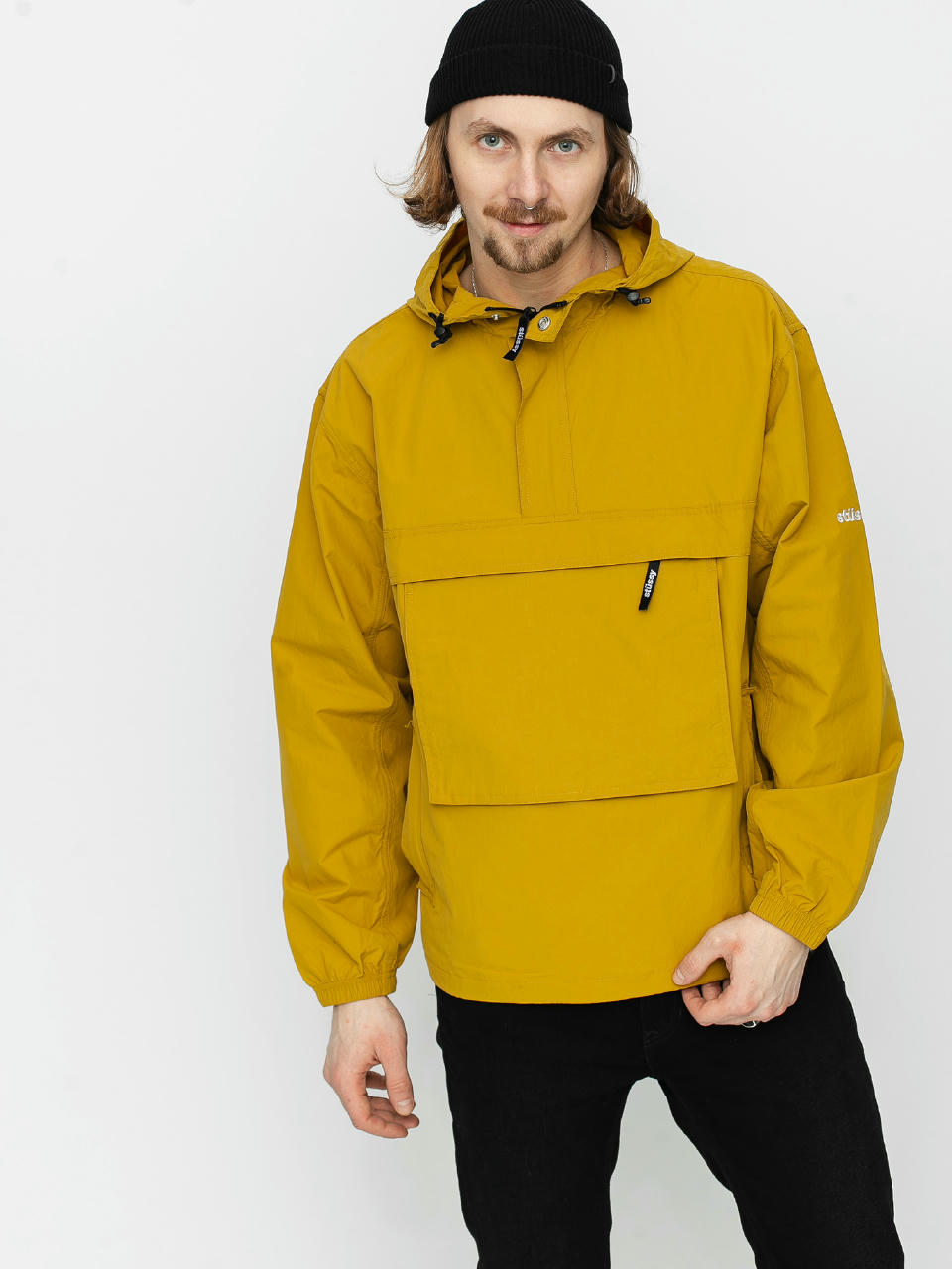 Kurtka Stussy Packable Anorak (mustard)