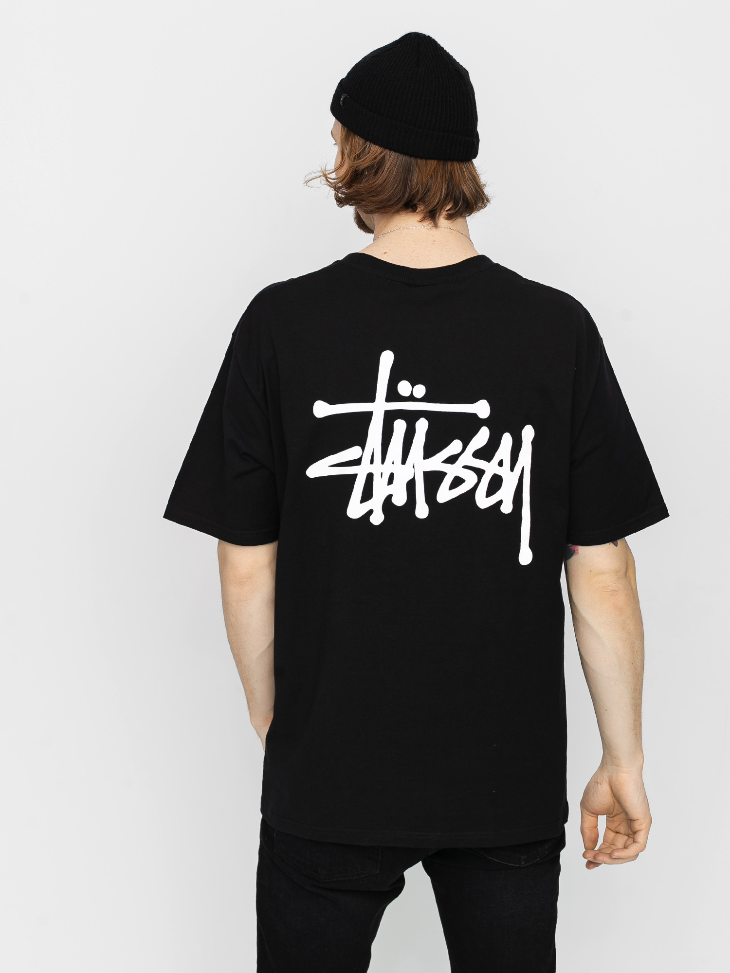 T-shirt Stussy Basic Stussy (black)