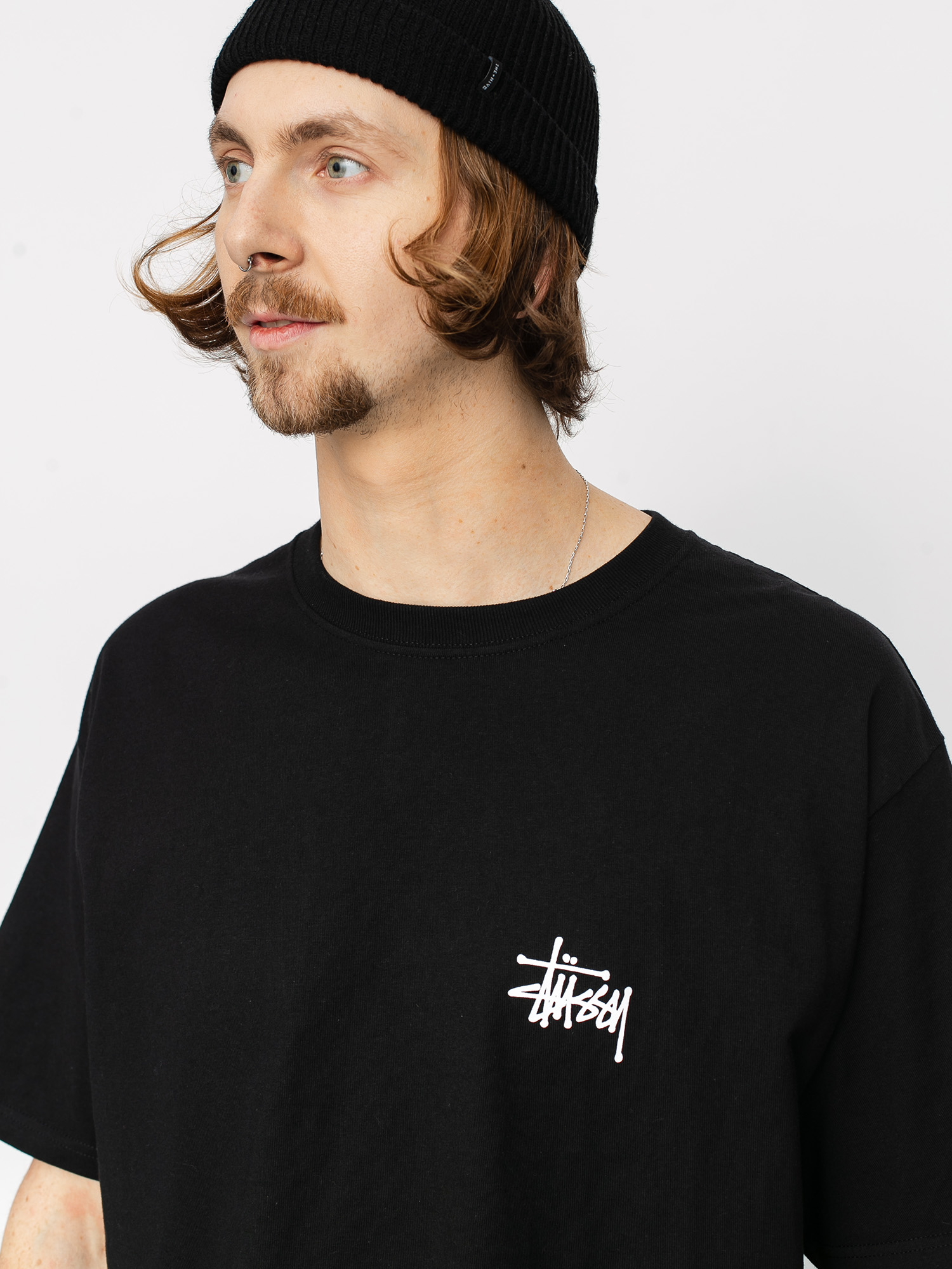 T-shirt Stussy Basic Stussy (black)