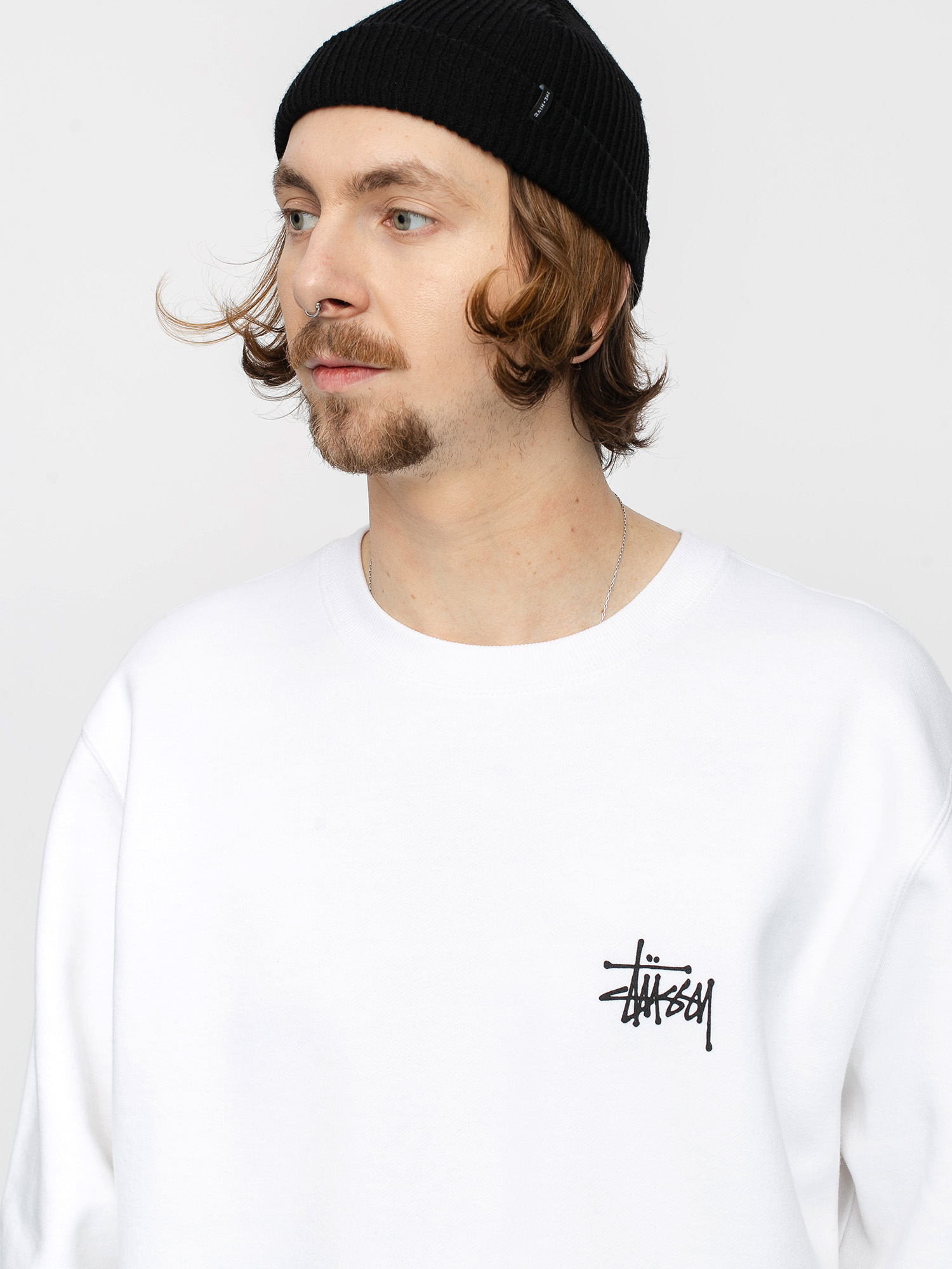 Bluza Stussy Basic Stussy (white)
