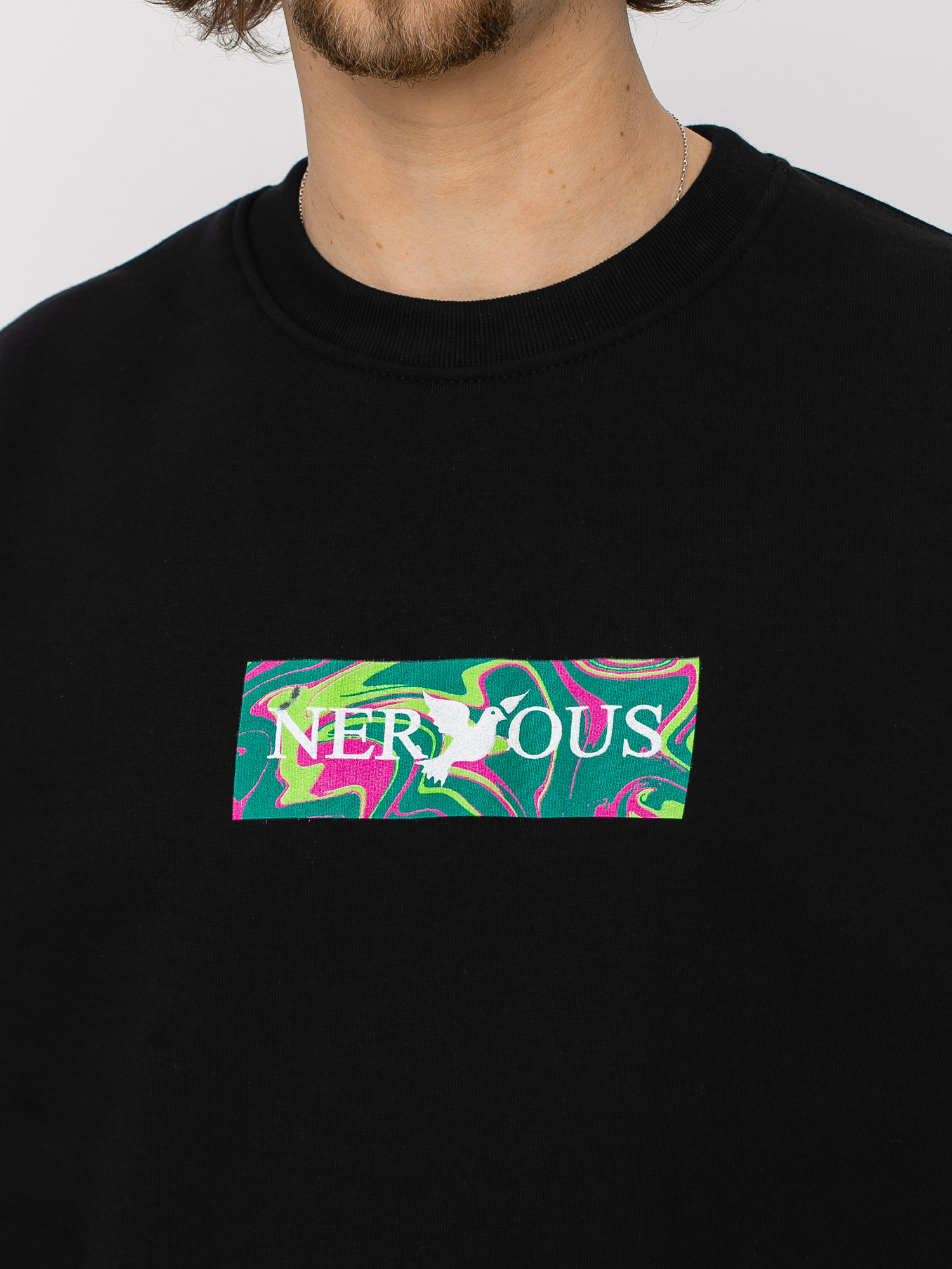 Bluza Nervous Acid Box (black)