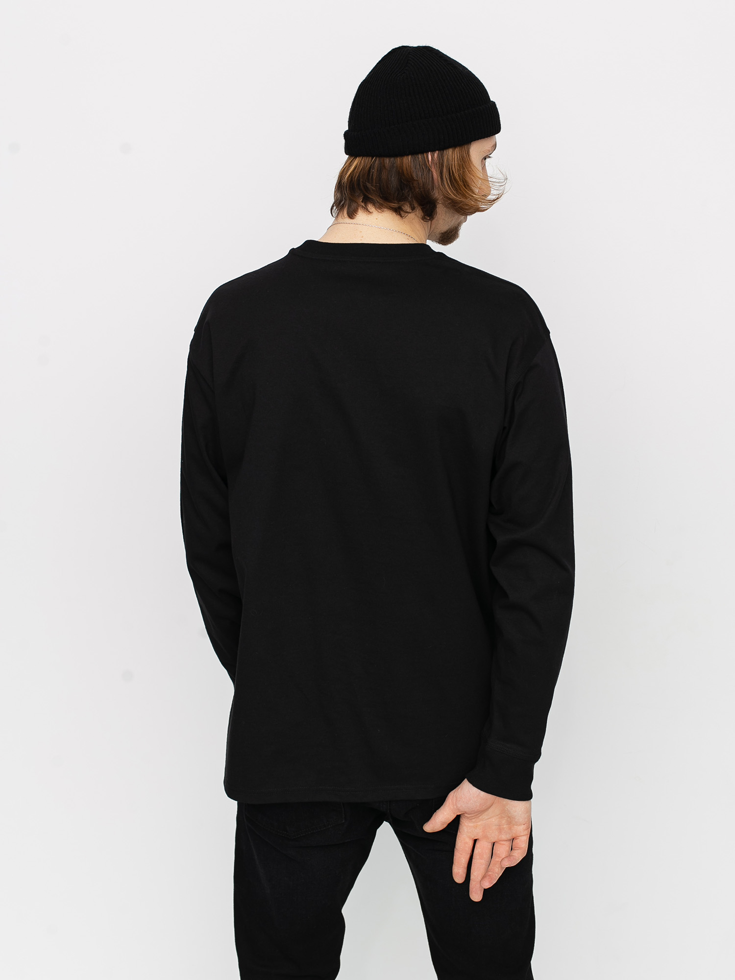 Longsleeve Carhartt WIP American Script (black)