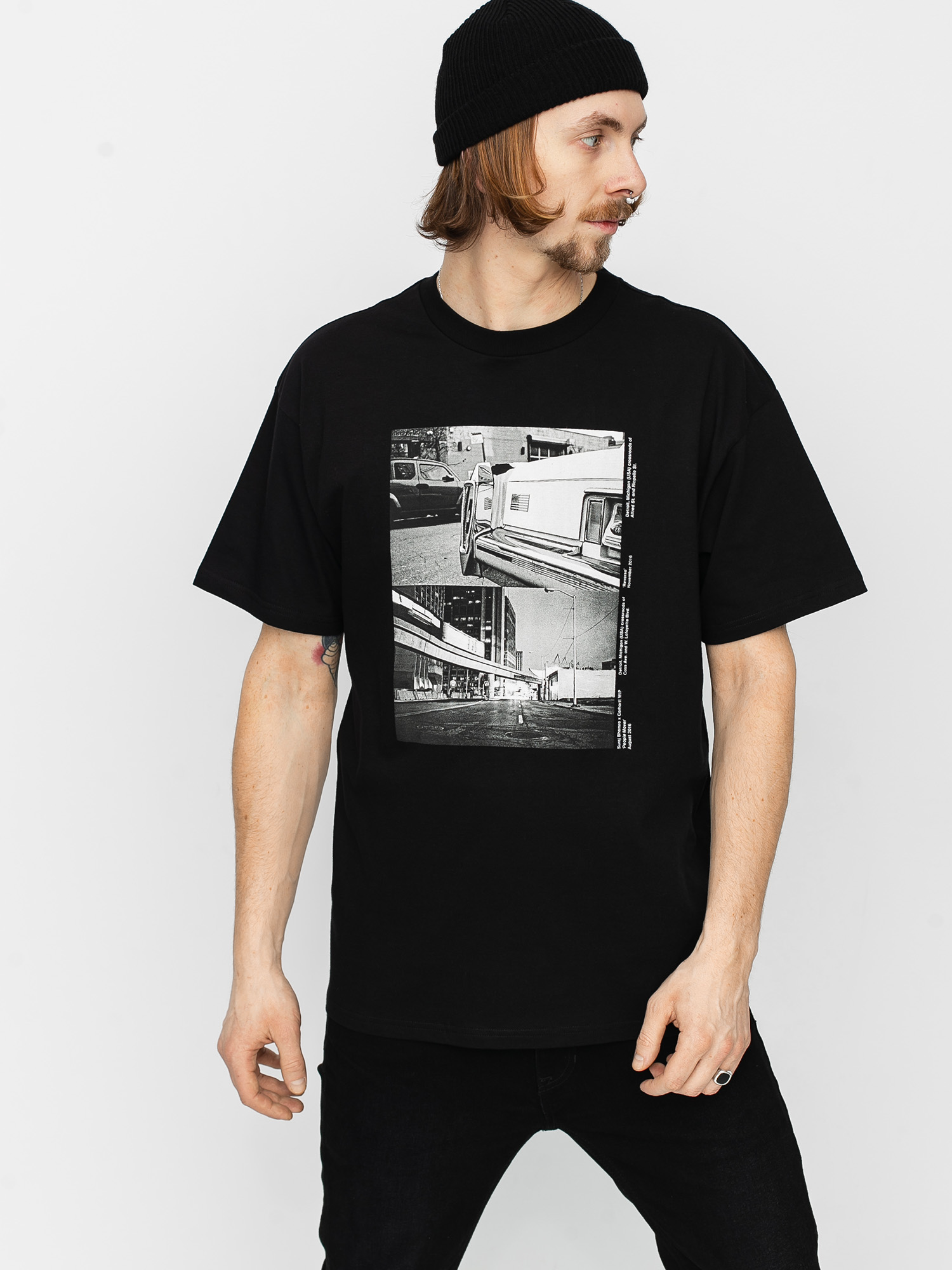 T-shirt Carhartt WIP Suraj Bhamra Reverse (black)