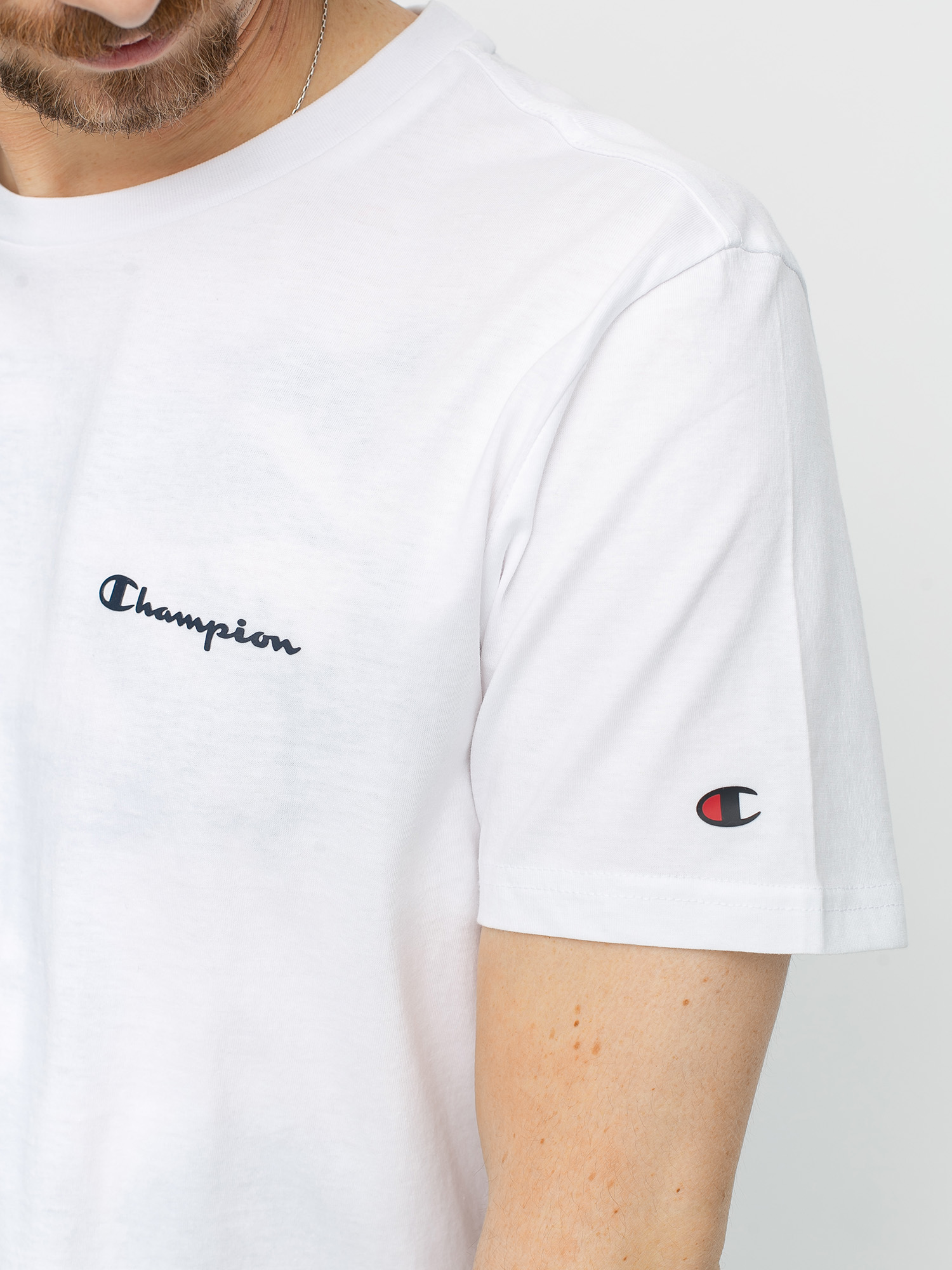 T-shirt Champion Legacy Crewneck 214153 (wht)