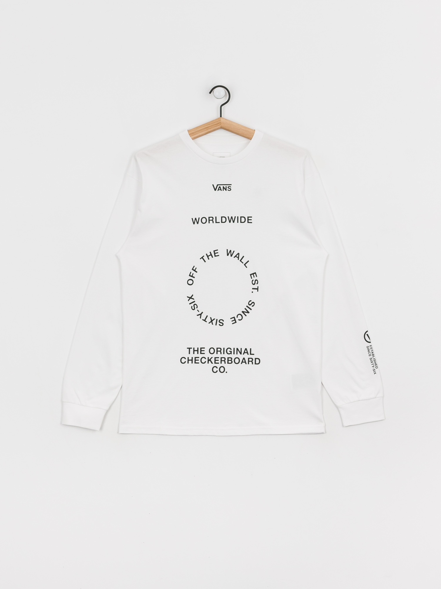 Longsleeve Vans Distortion (white)