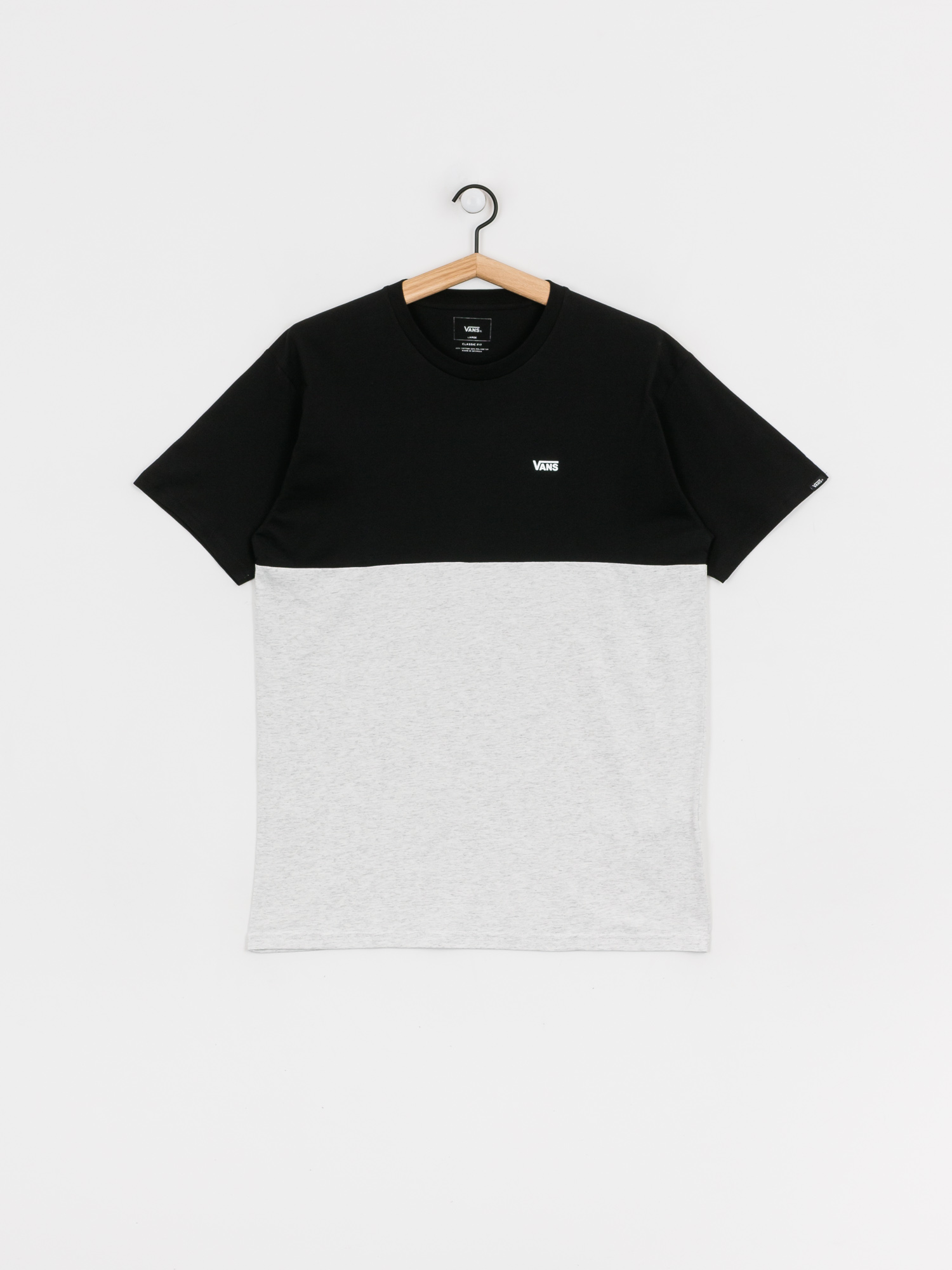 T-shirt Vans Colorblock (ash heather/black)