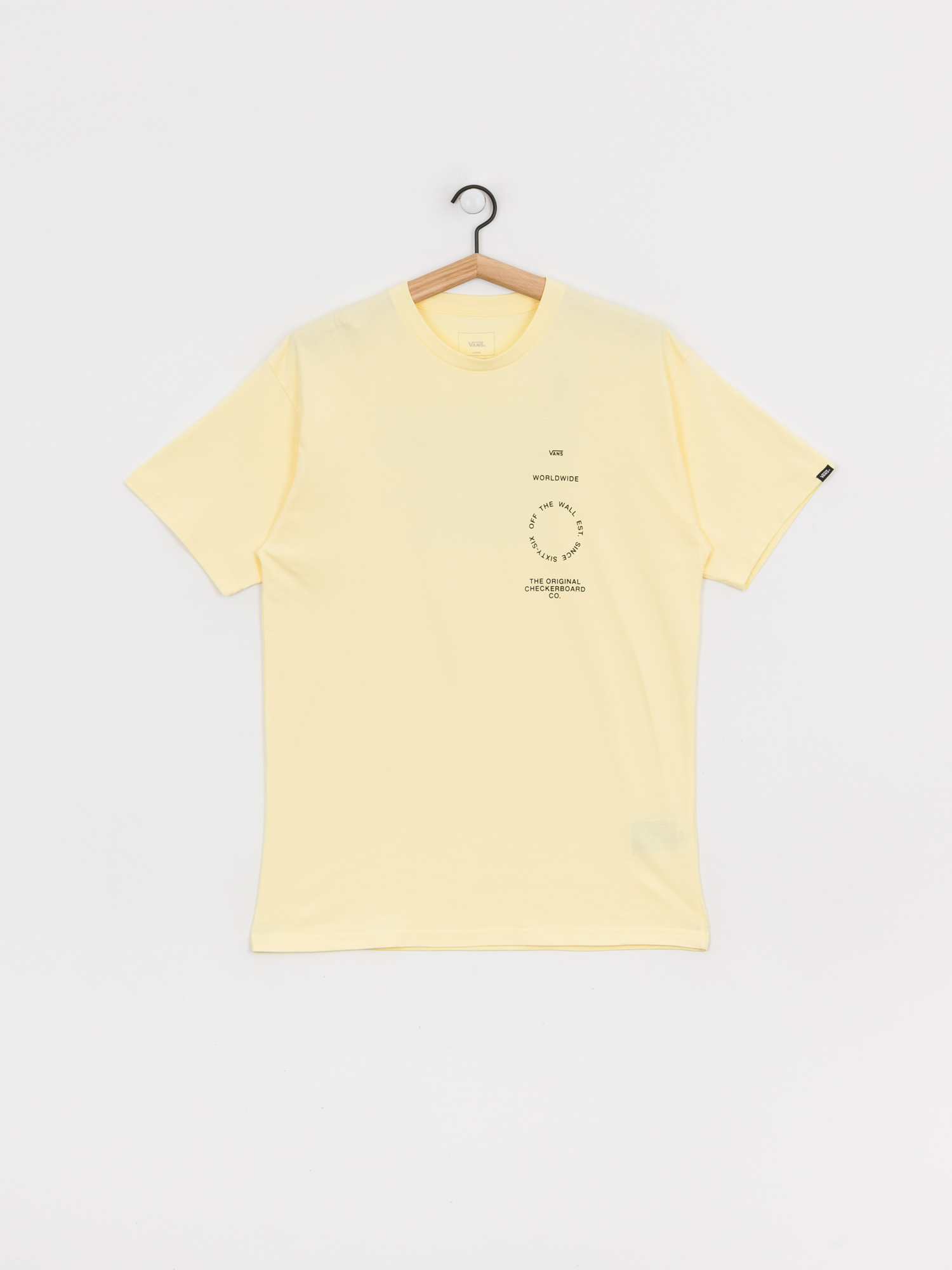 T-shirt Vans Distortion Type (double cream)