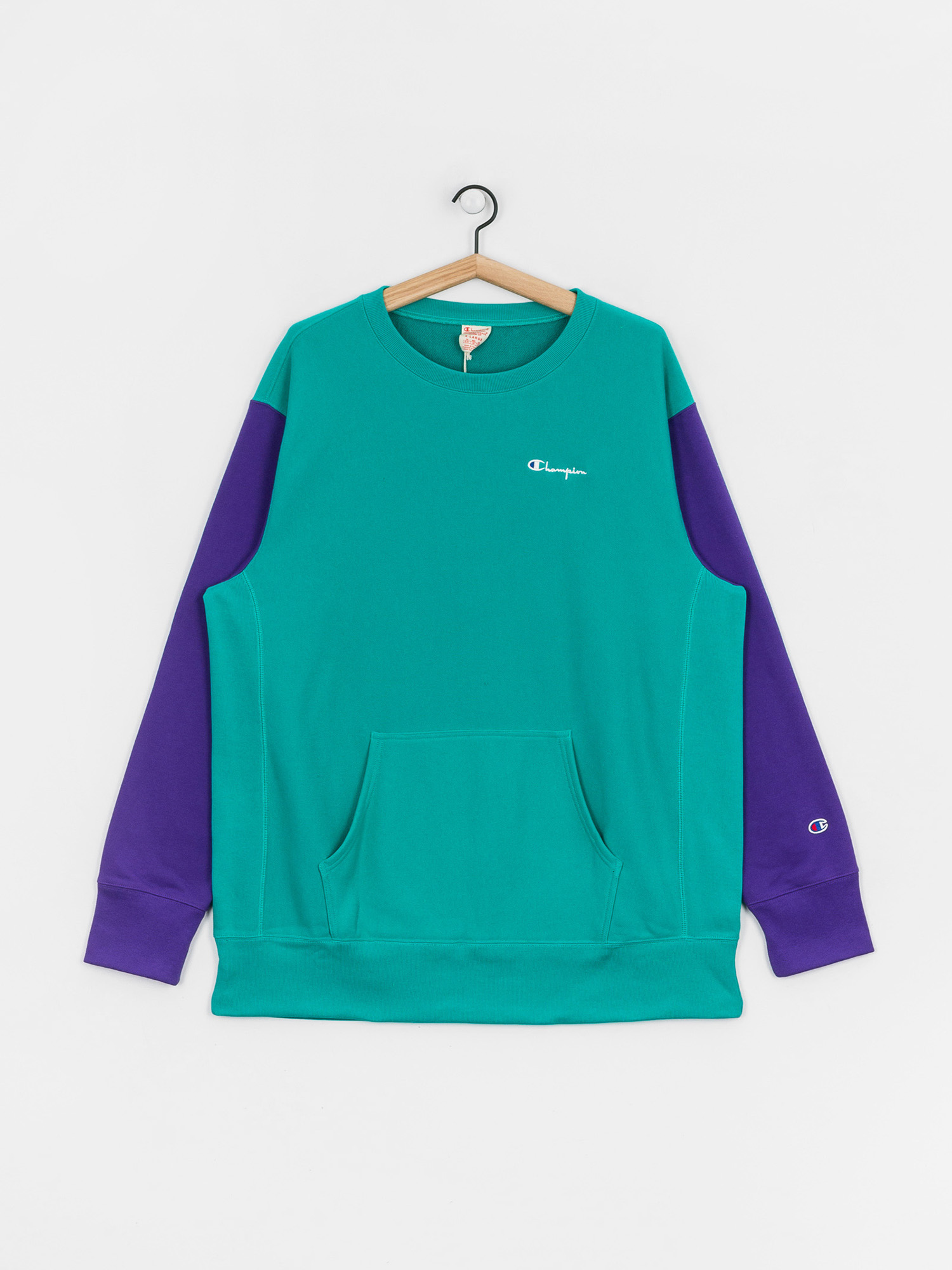 Bluza Champion Premium Crewneck Sweatshirt 214284 (spgr/prp)