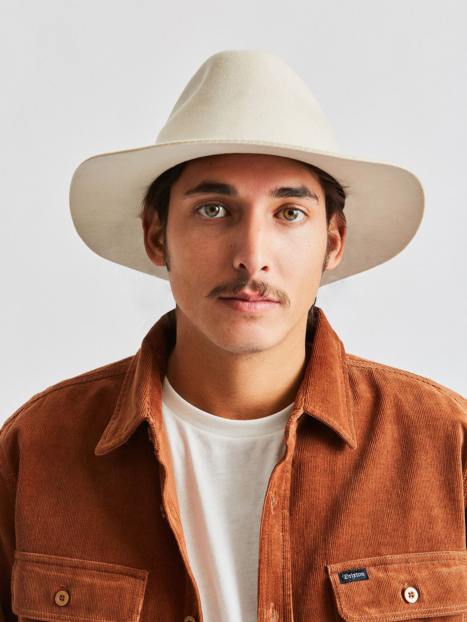 Kapelusz Brixton Wesley Fedora (dove)