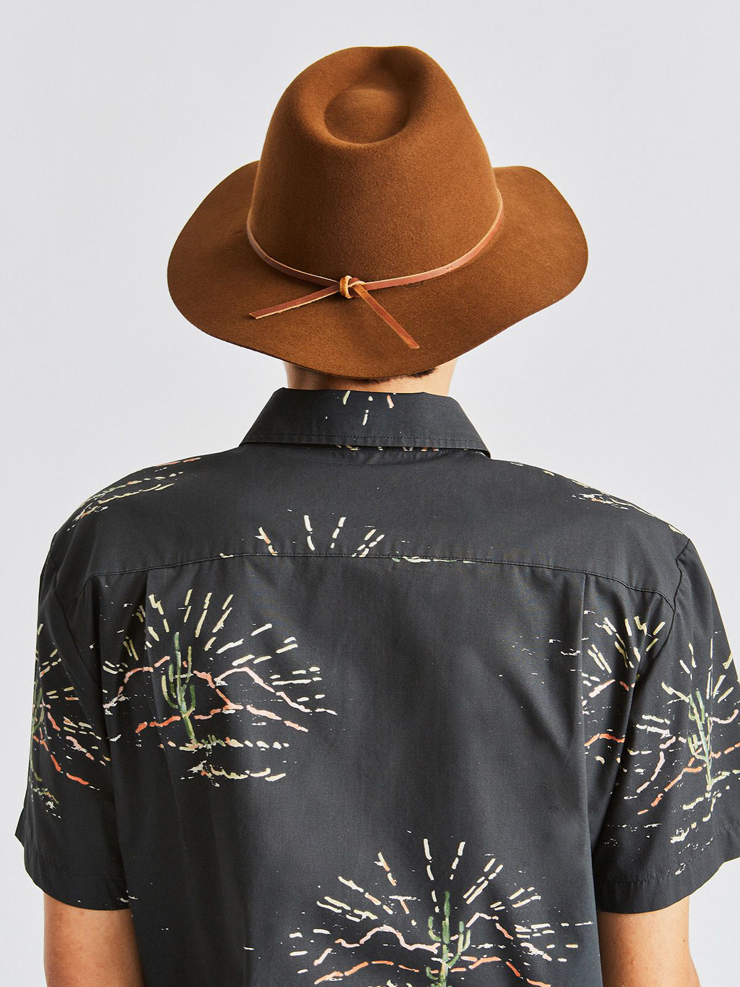 Kapelusz Brixton Wesley Fedora (coffee)