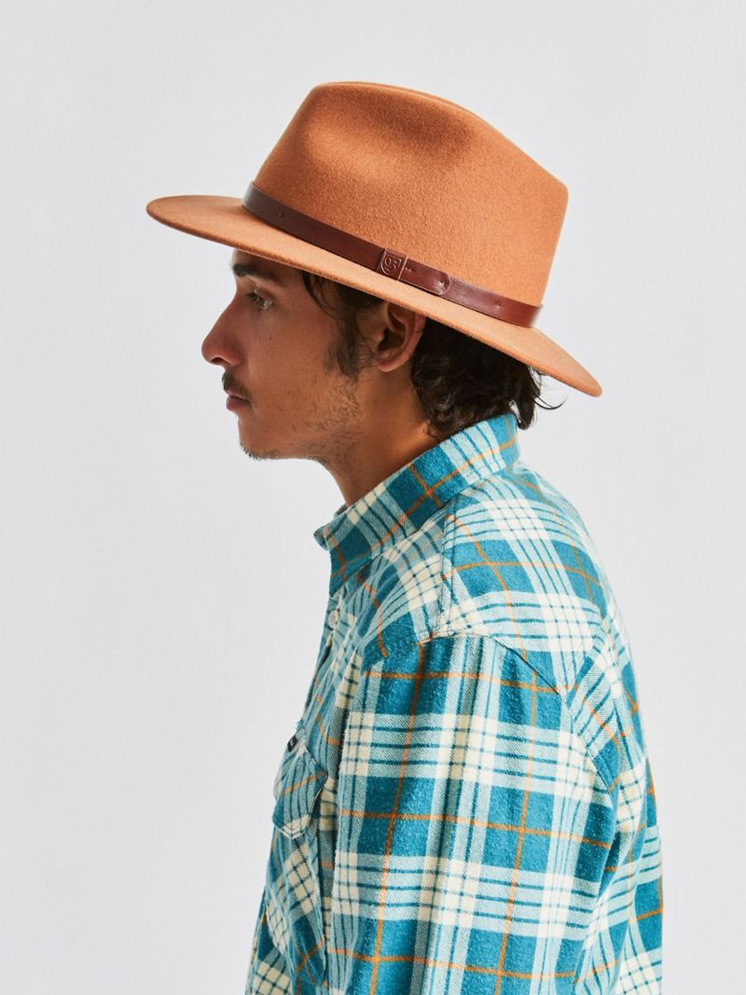 Kapelusz Brixton Messer Fedora (hide)