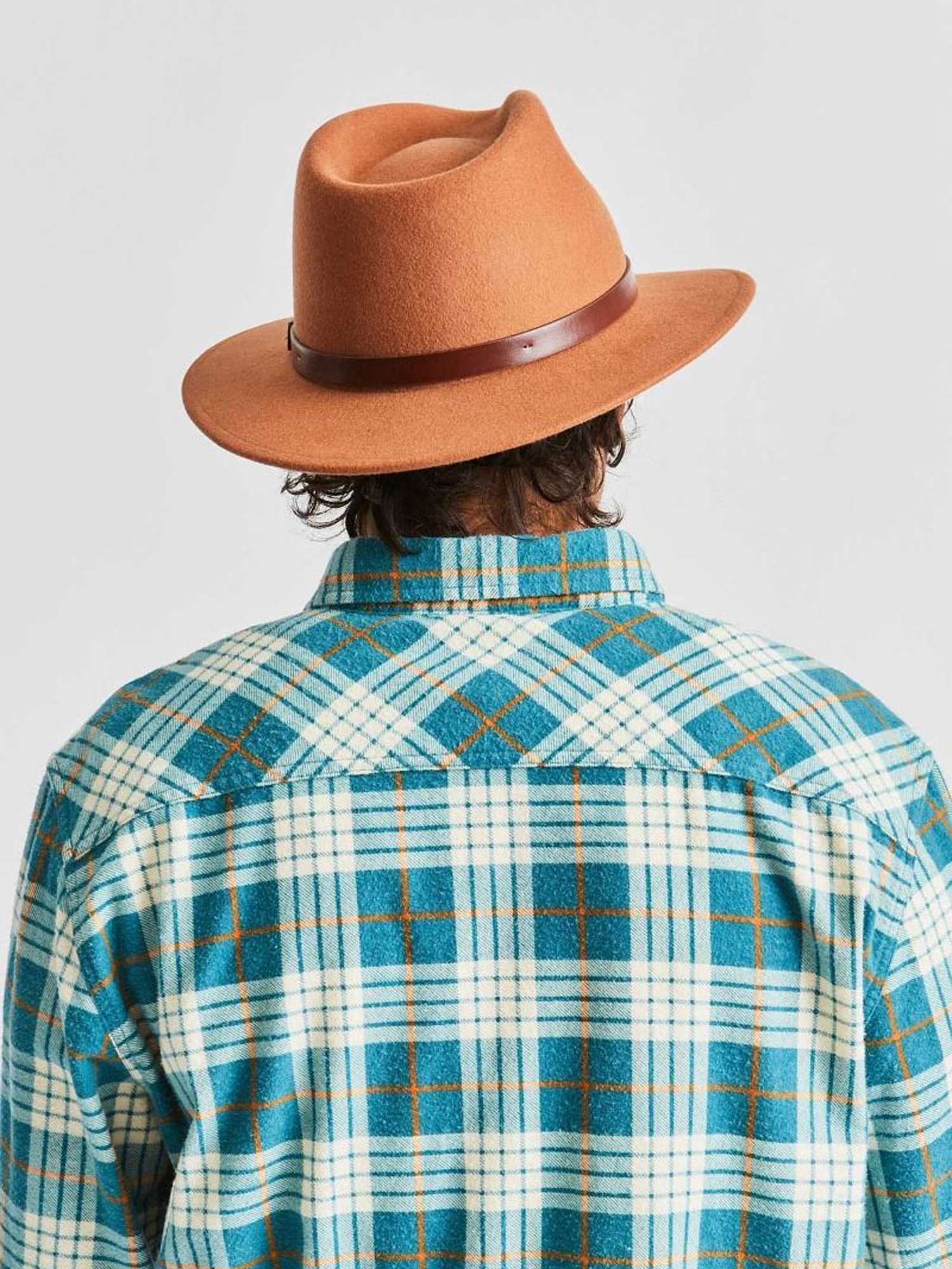 Kapelusz Brixton Messer Fedora (hide)