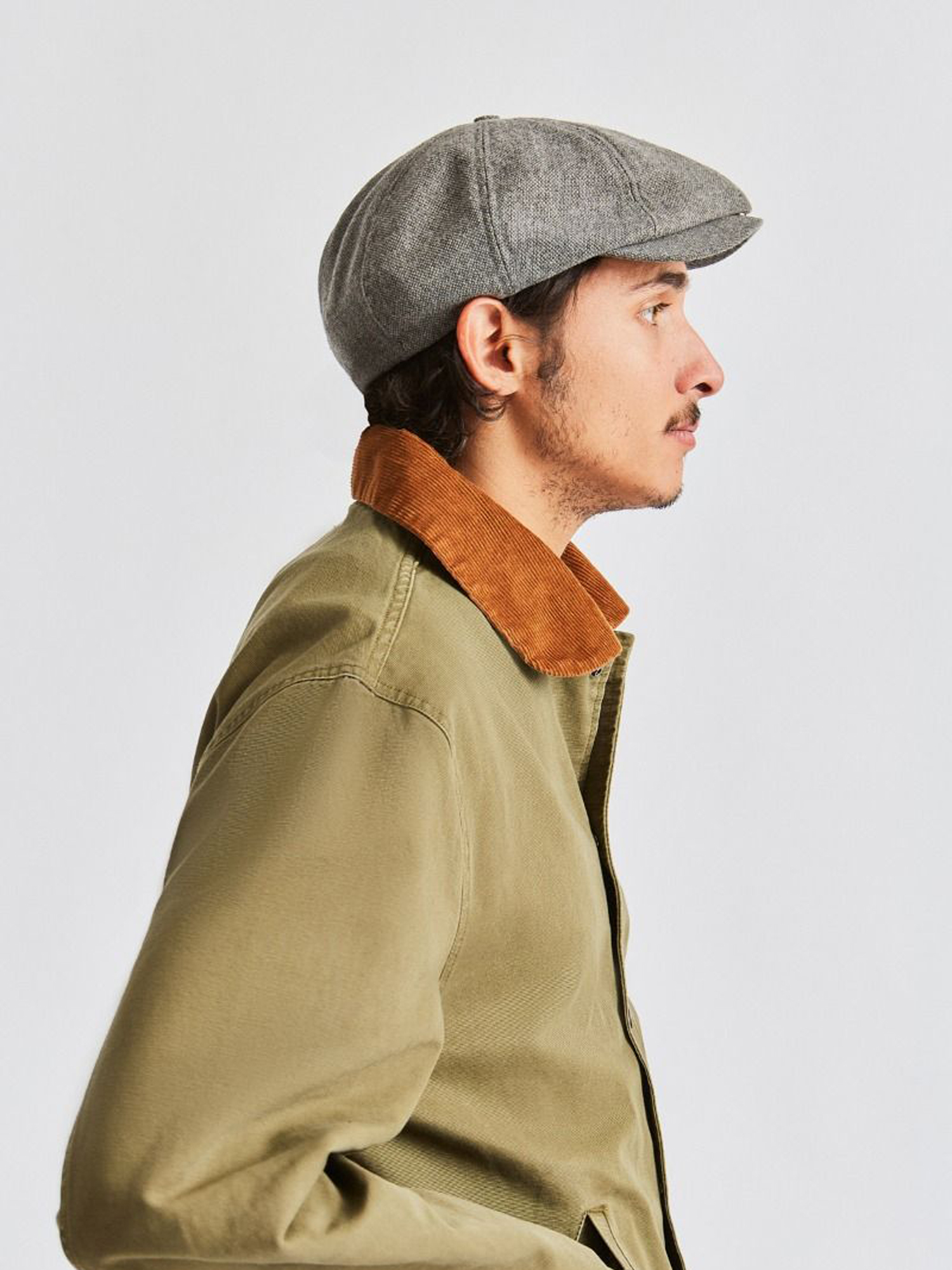 Kaszkiet Brixton Brood Lw ZD (grey/black)