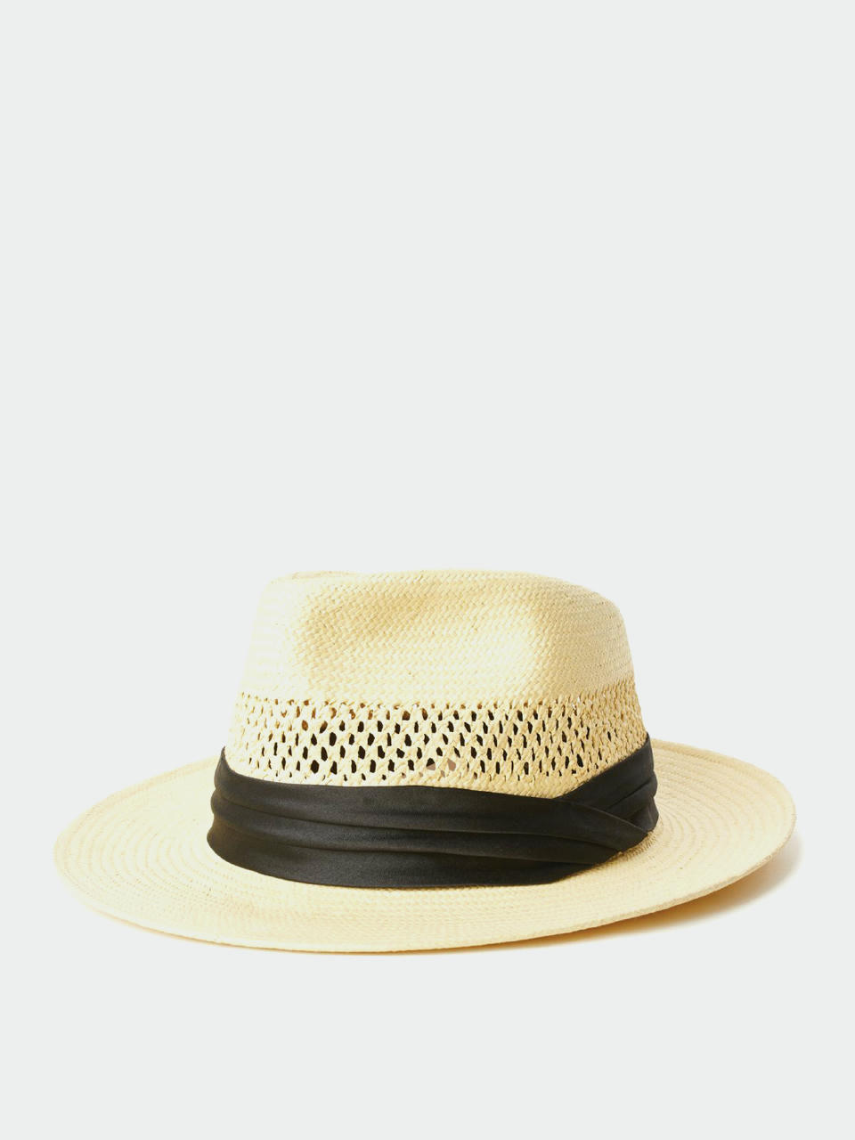 Kapelusz Brixton Goodman Straw Fedora (tan)