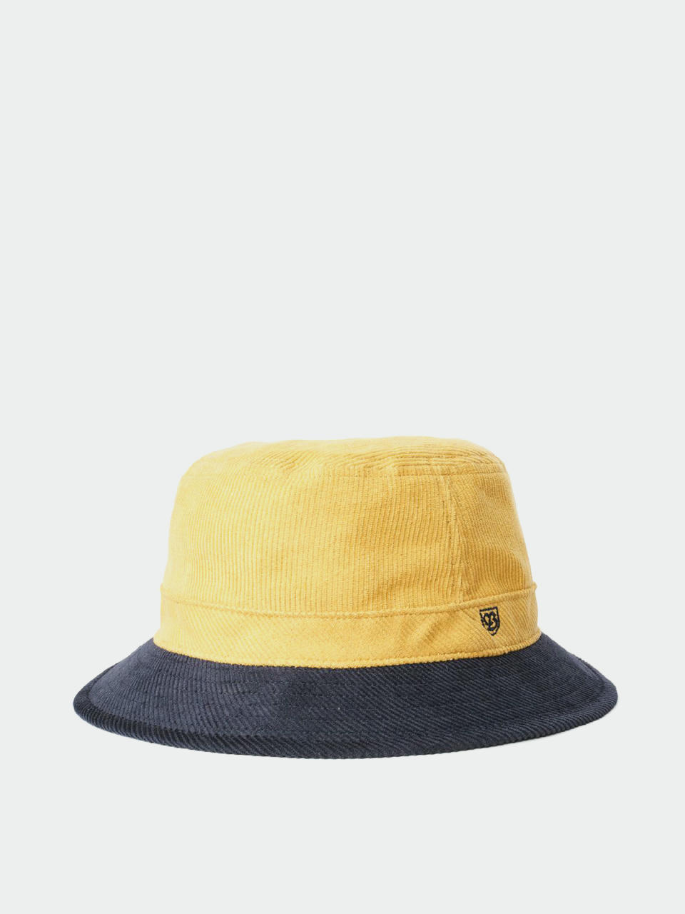 Kapelusz Brixton B Shield Bucket Hat (sunset yellow/washed navy)