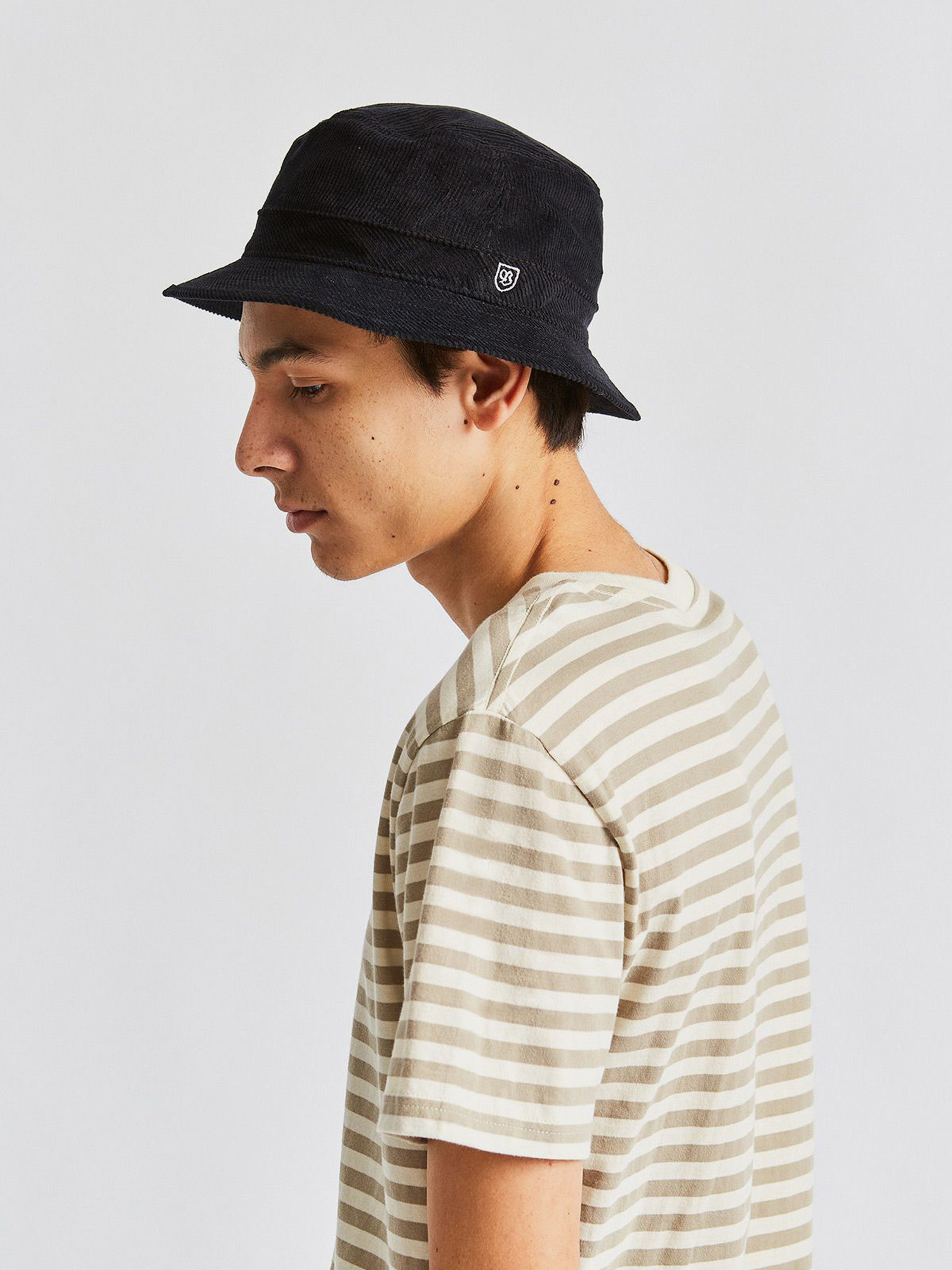 Kapelusz Brixton B Shield Bucket Hat (black)