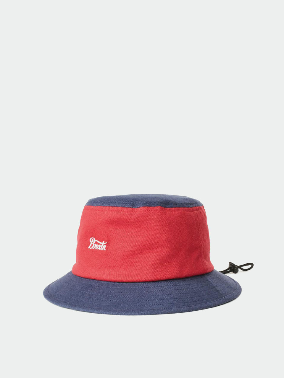 Kapelusz Brixton Stith Bucket Hat (washed navy/lava red)