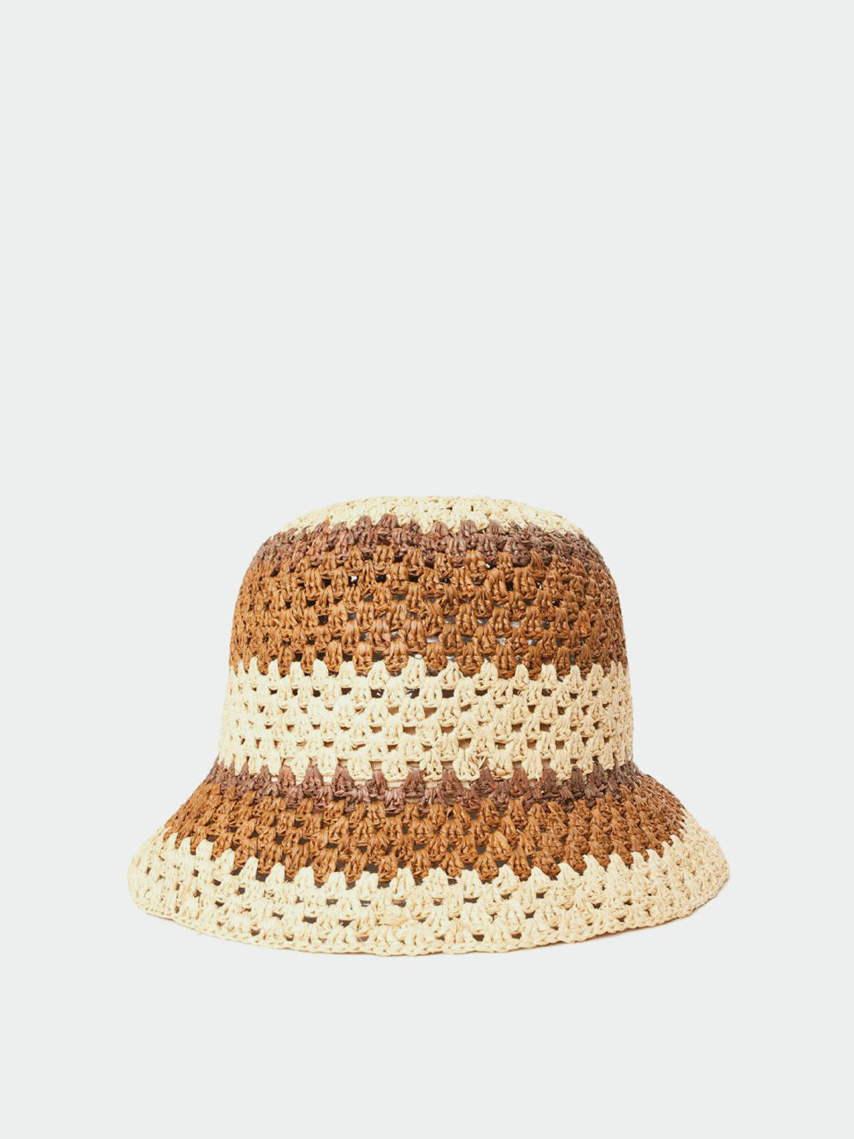 Kapelusz Brixton Essex Raffia Bucket Hat Wmn (tan/brown)