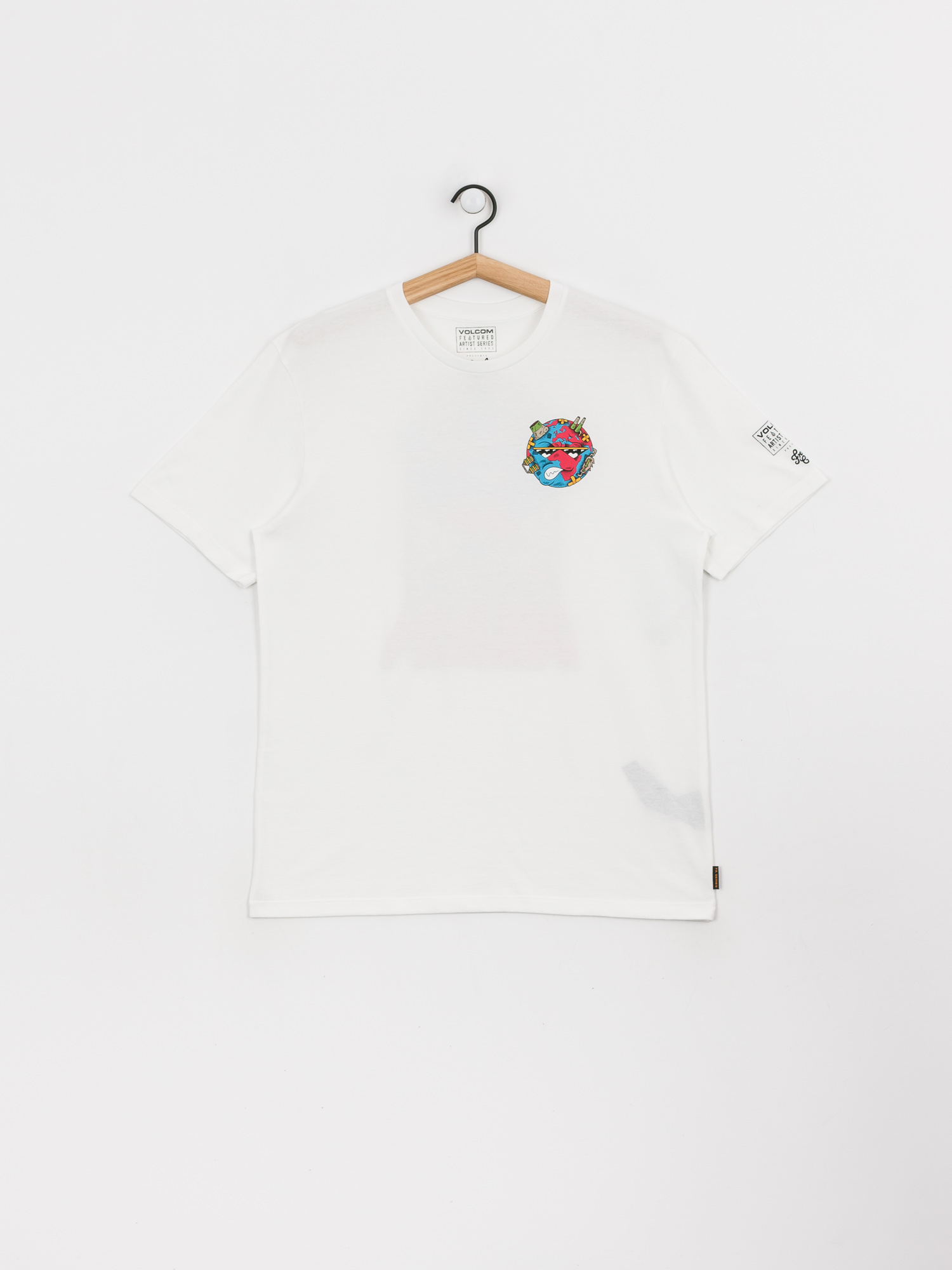 T-shirt Volcom Freaks City Fa (white flash)