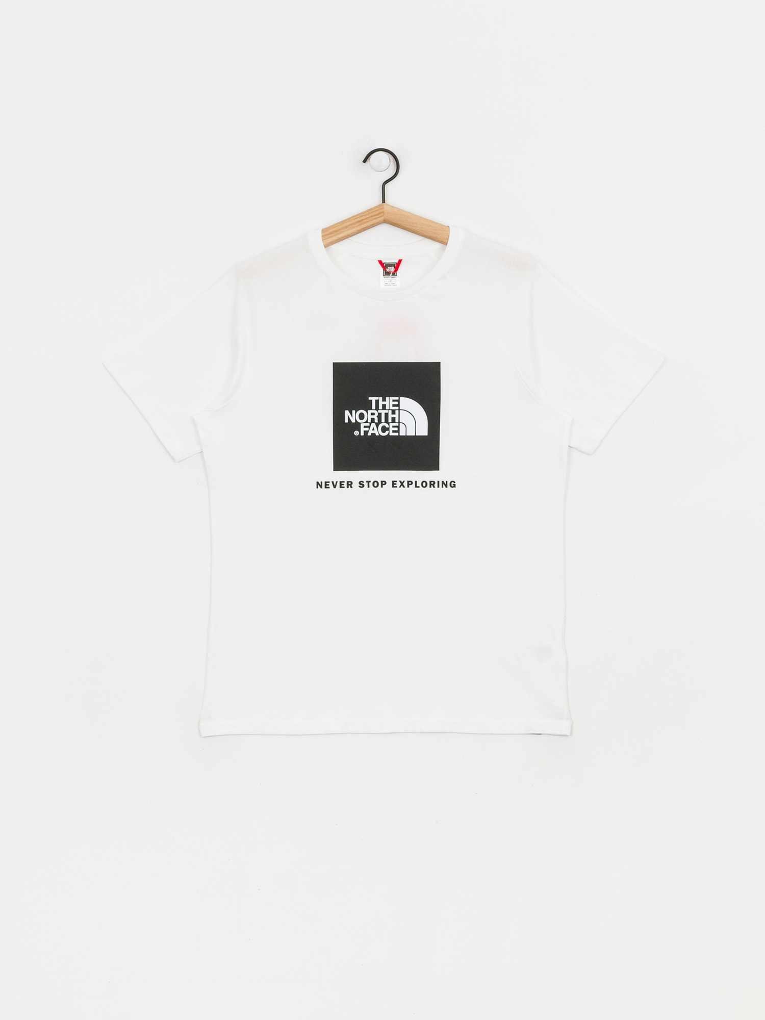 T-shirt The North Face Raglan Redbox (white)