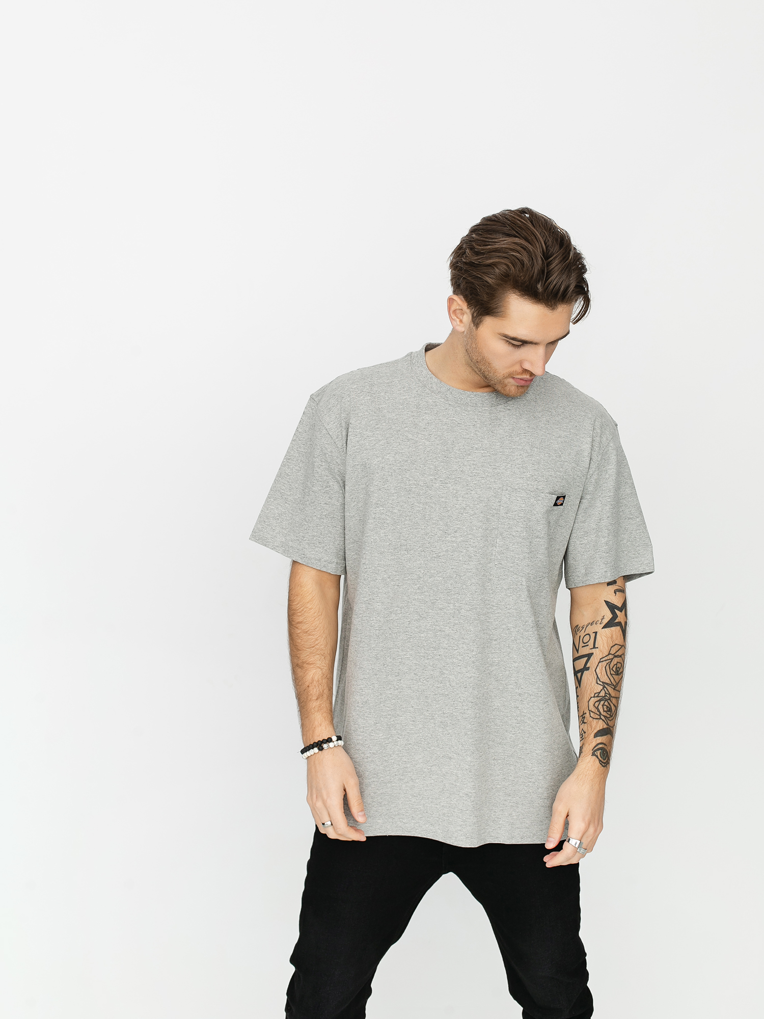 T-shirt Dickies Porterdale (heather grey)