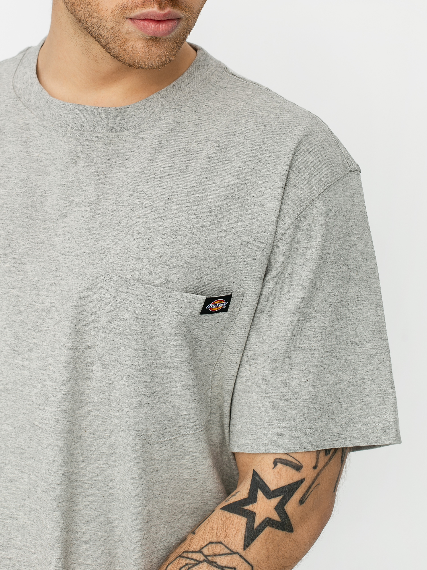 T-shirt Dickies Porterdale (heather grey)