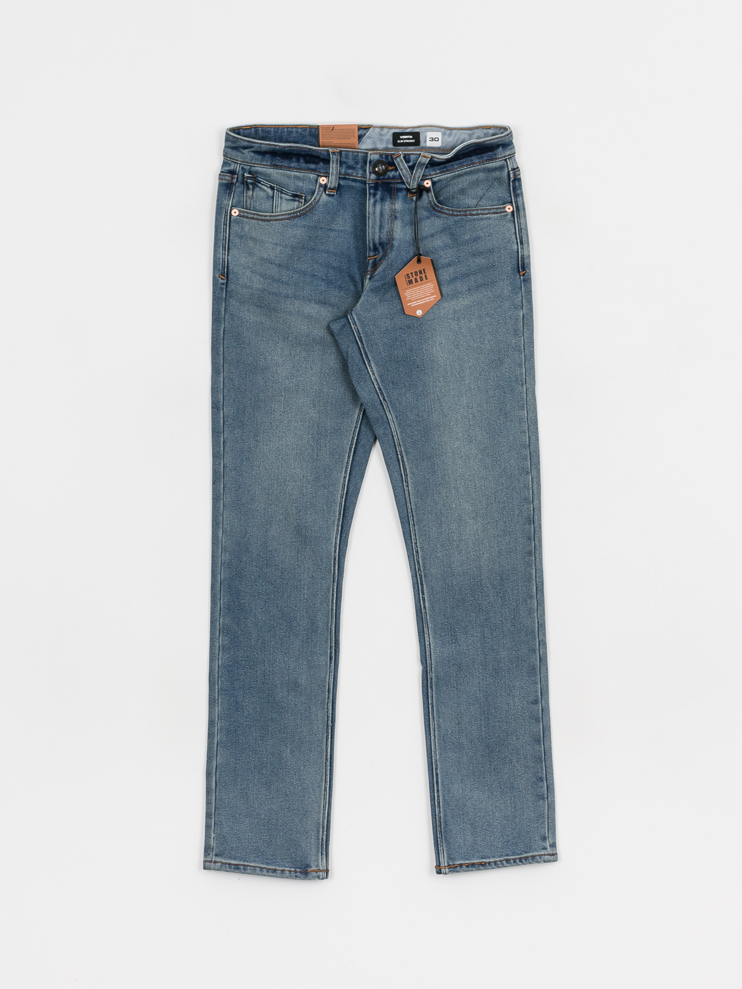 Spodnie Volcom Vorta Denim (medium dirty blue)