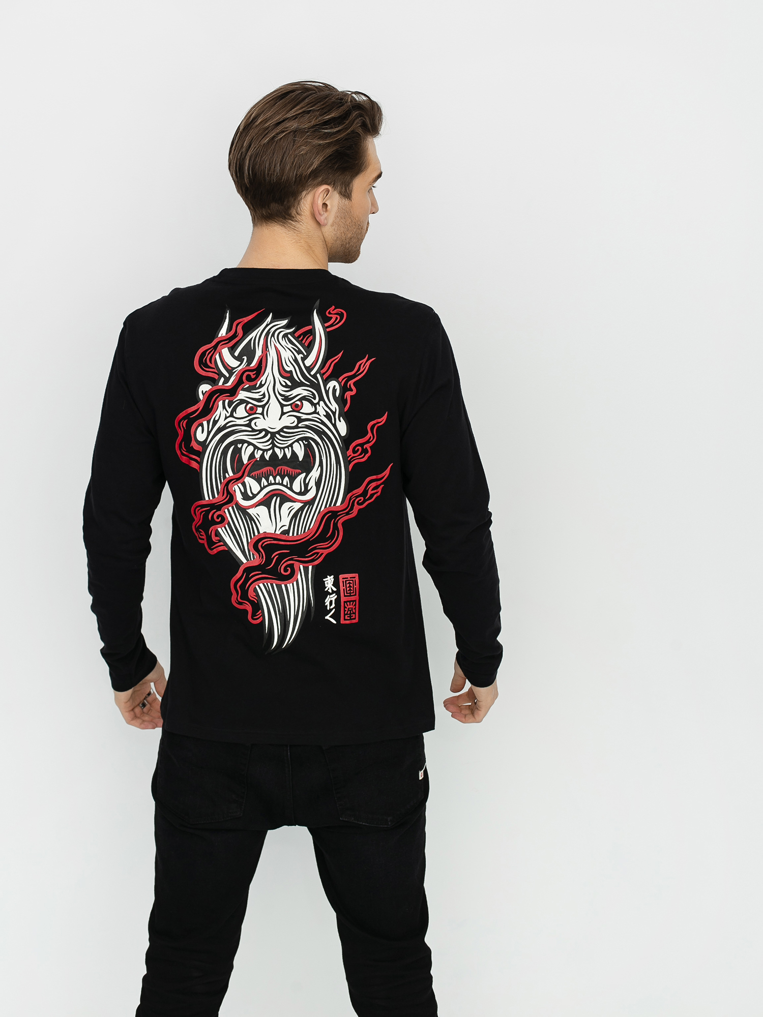 Longsleeve Element Demon Keeper (flint black)