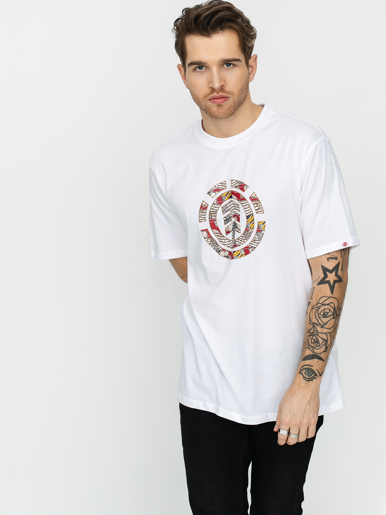 T-shirt Element Origins Icon (optic white)