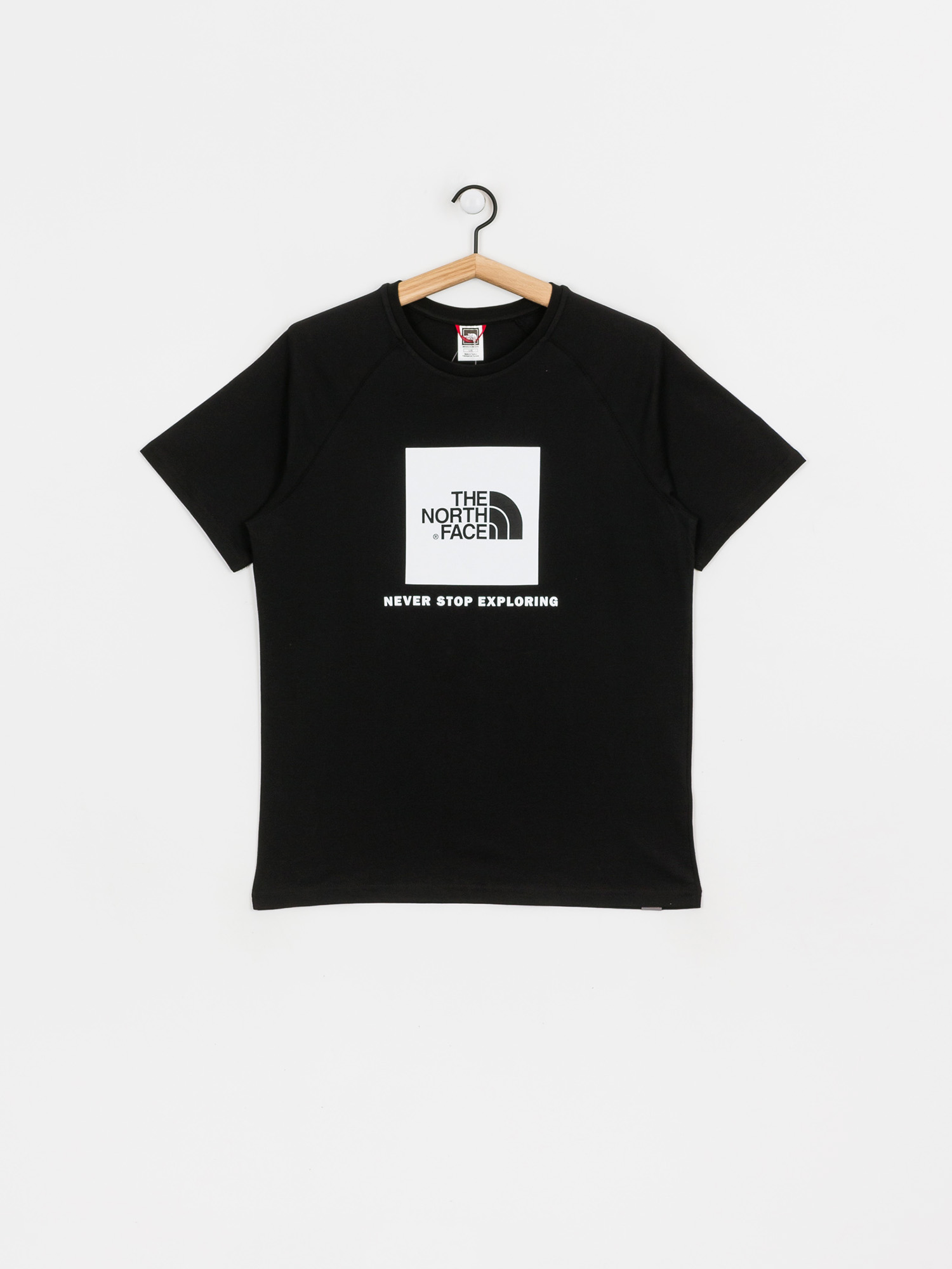 T-shirt The North Face Raglan Redbox (black)