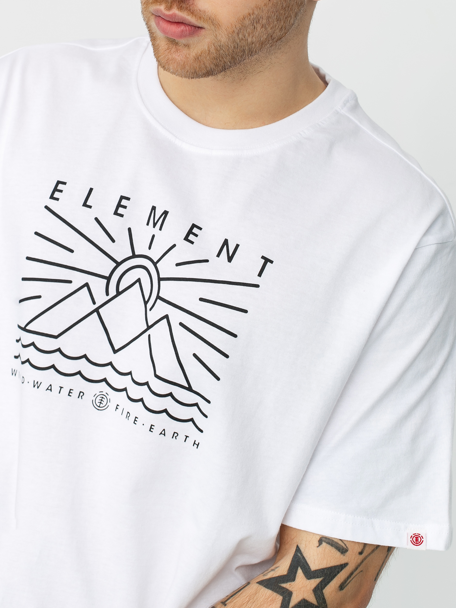 T-shirt Element Oddie (optic white)
