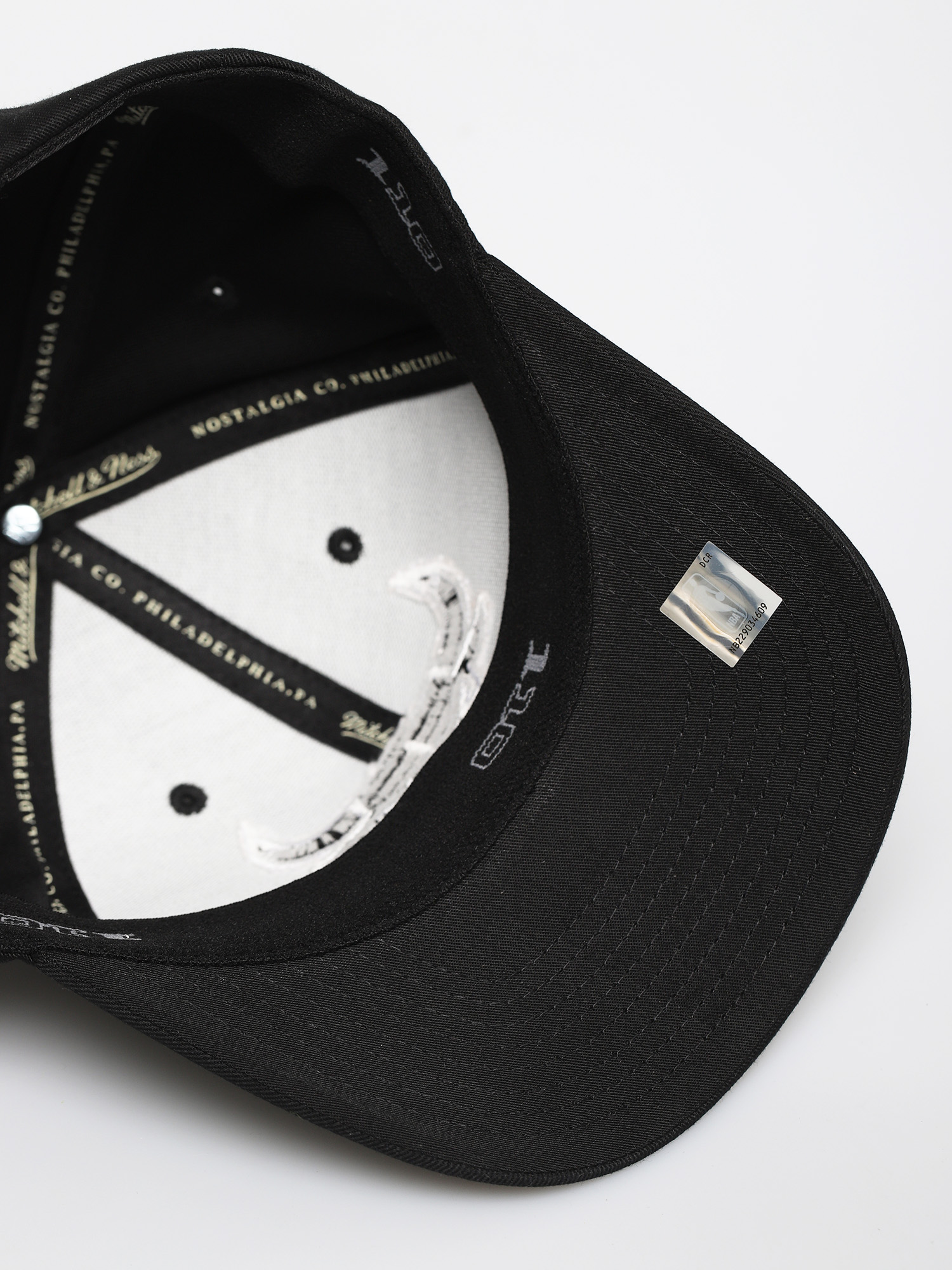 Czapka z daszkiem Mitchell & Ness Logo 110 6 Panel ZD (black)