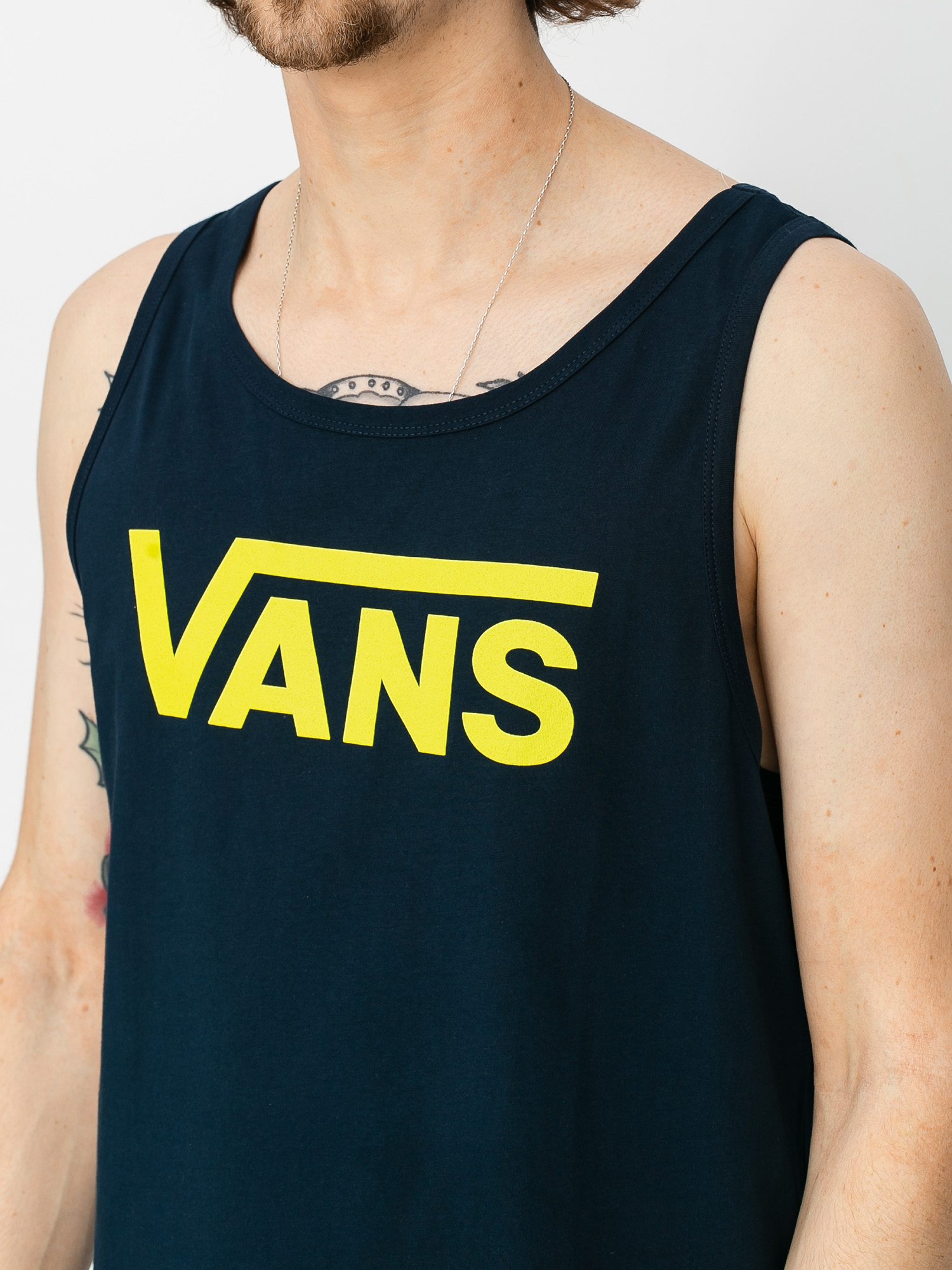 Koszulka Vans Classic (navy/sulphur spring)