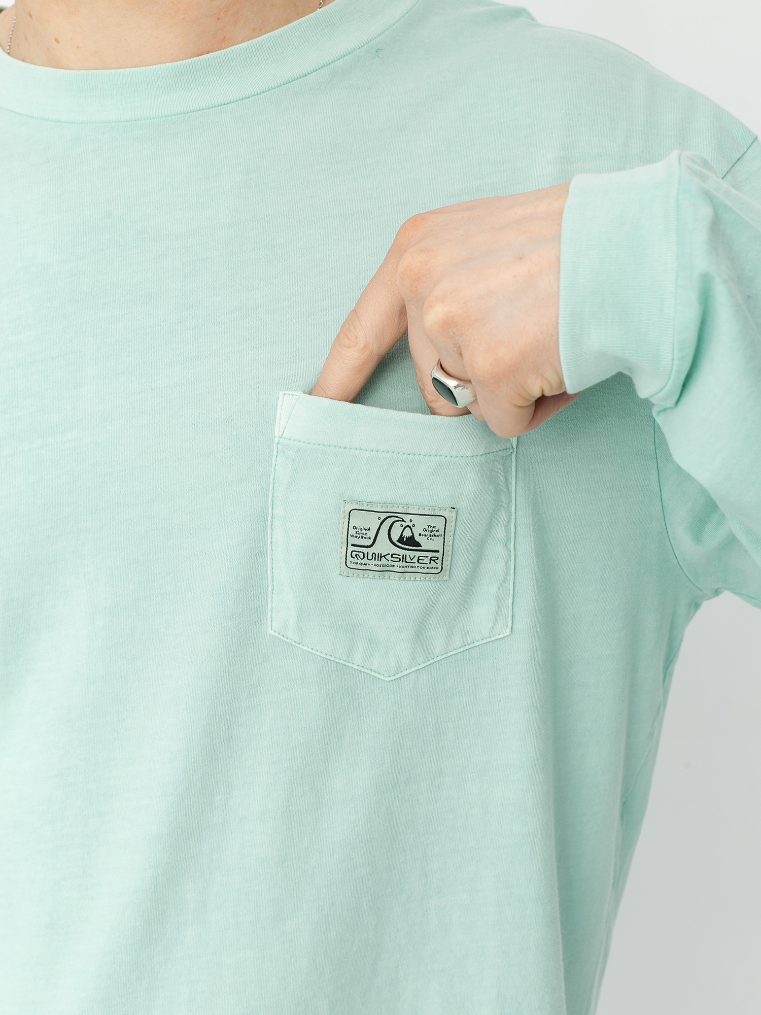 Longsleeve Quiksilver Sub Mission (beach glass)