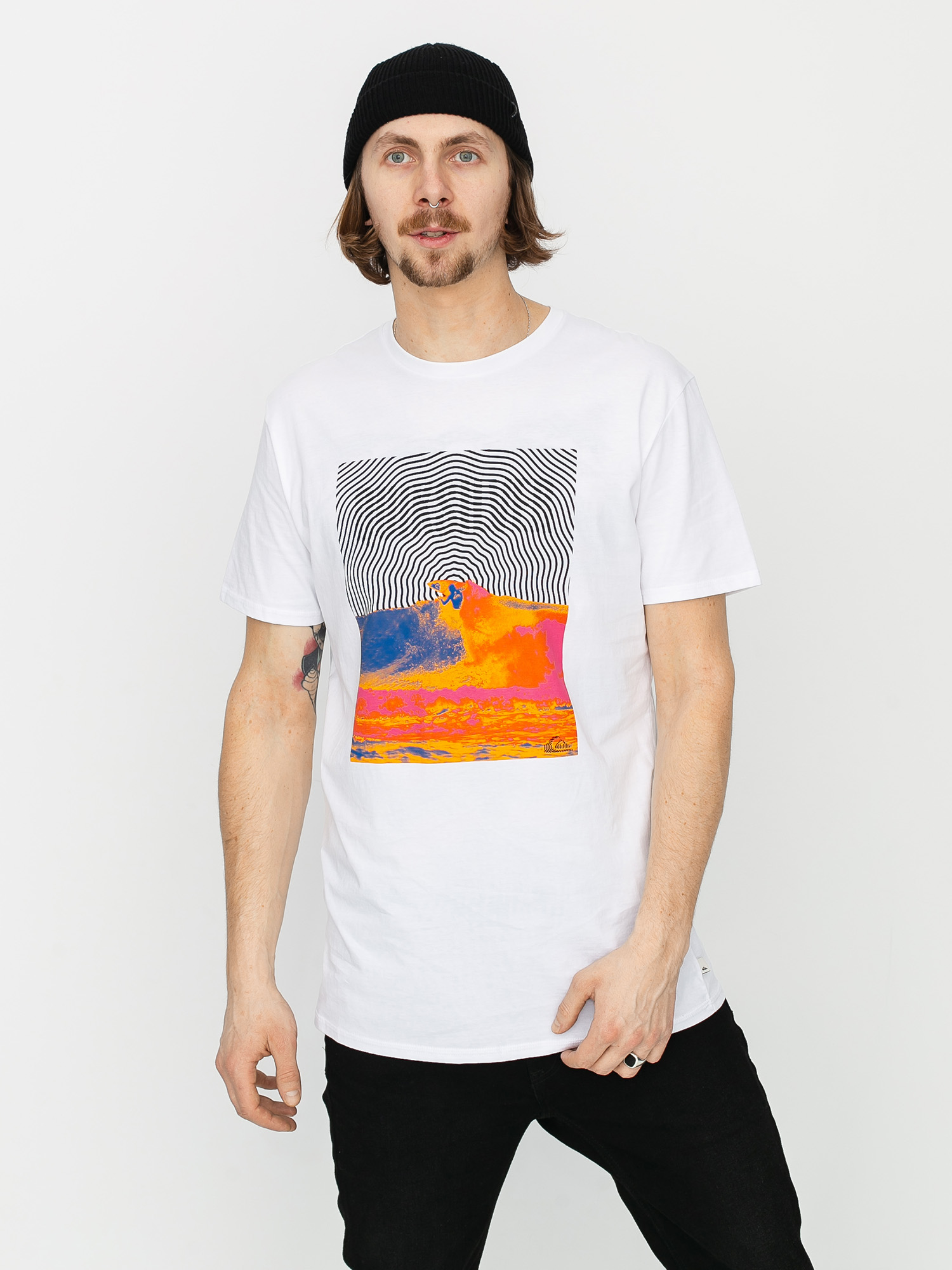 T-shirt Quiksilver Pressure Drop (white)