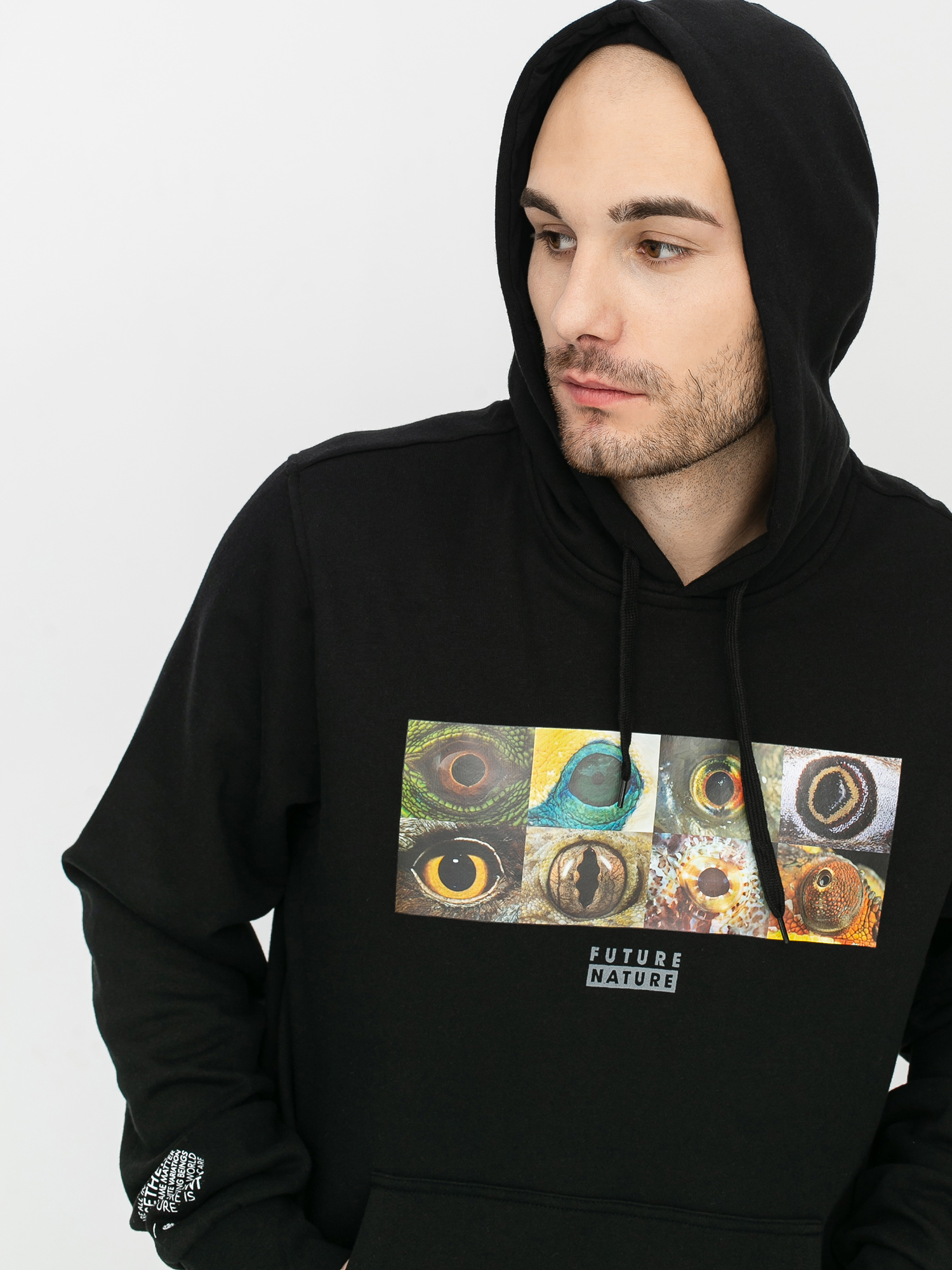 Bluza z kapturem Element Optical Fleece HD (flint black)
