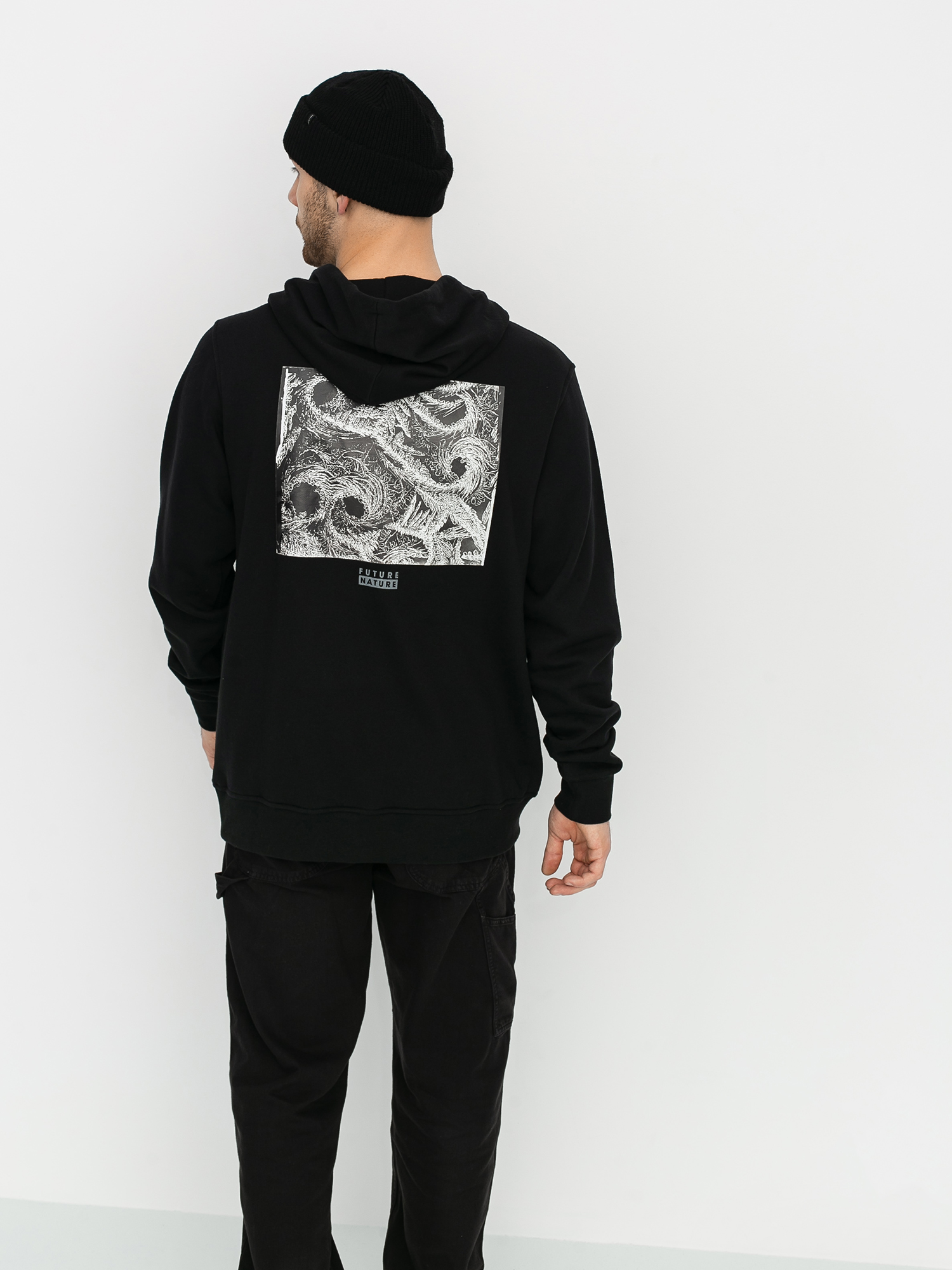 Bluza z kapturem Element Roots Fleece HD (flint black)