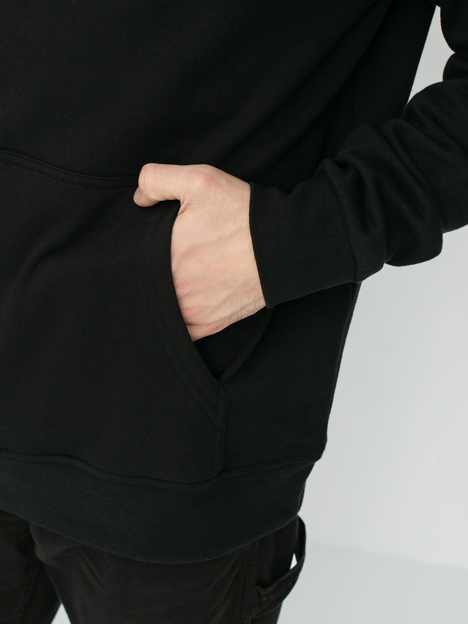 Bluza z kapturem Element Roots Fleece HD (flint black)