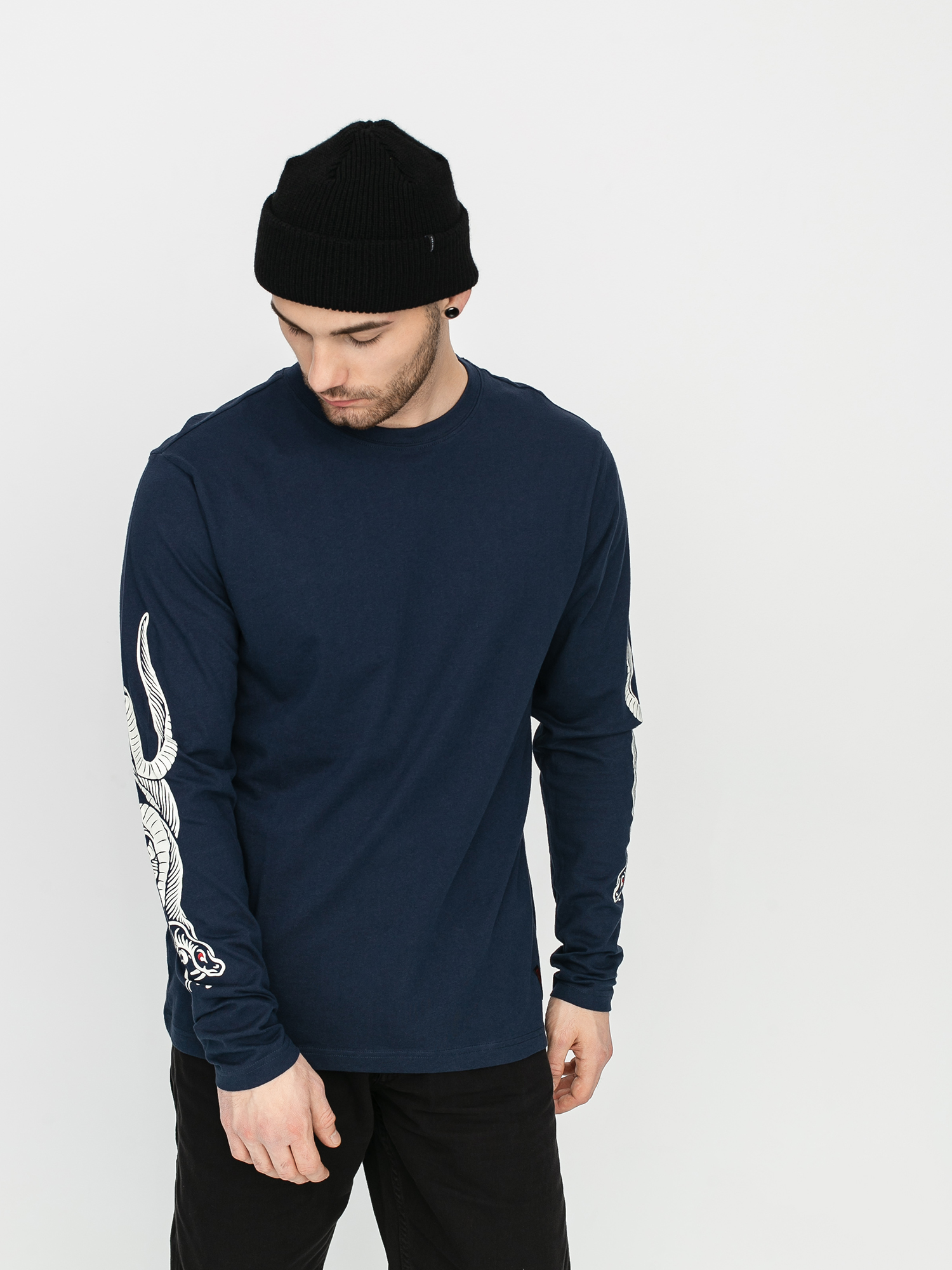 Longsleeve Element Snakes (indigo)