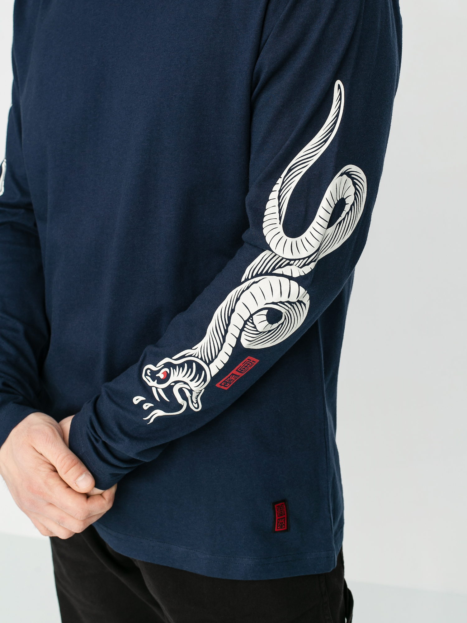 Longsleeve Element Snakes (indigo)