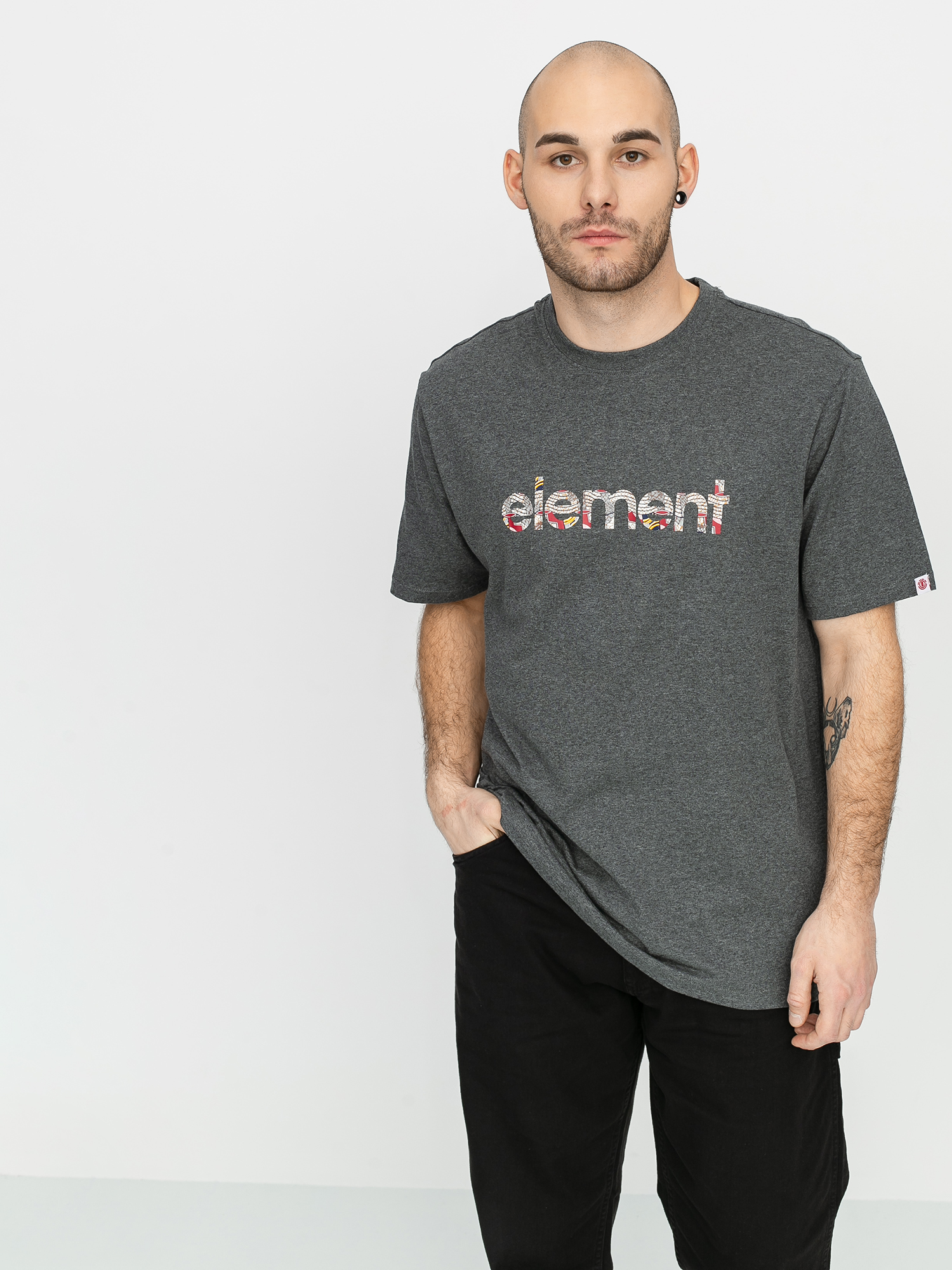 T-shirt Element Origins (charcoal heather)