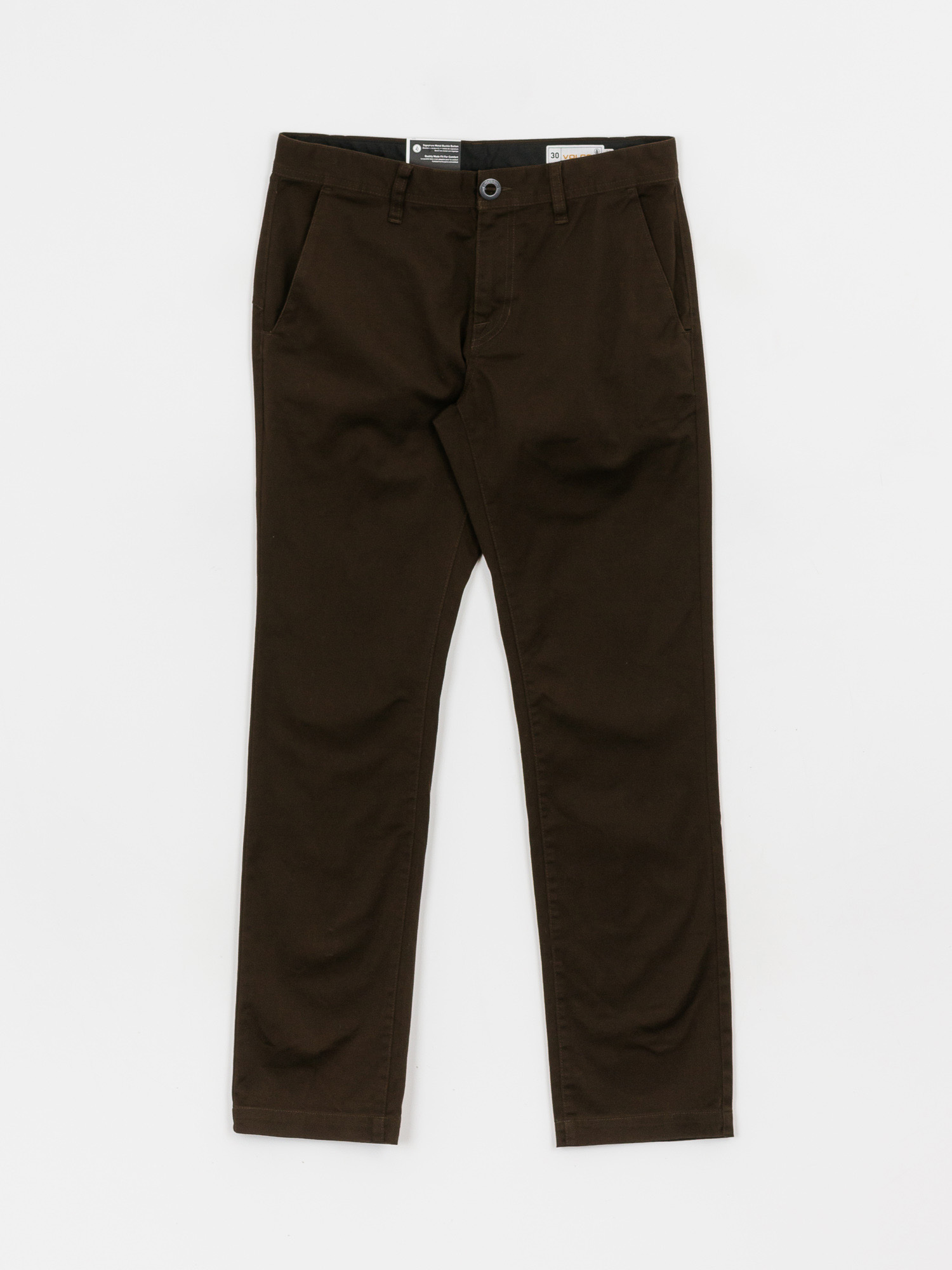 Spodnie Volcom Frickin Modern Stret (dark chocolate)