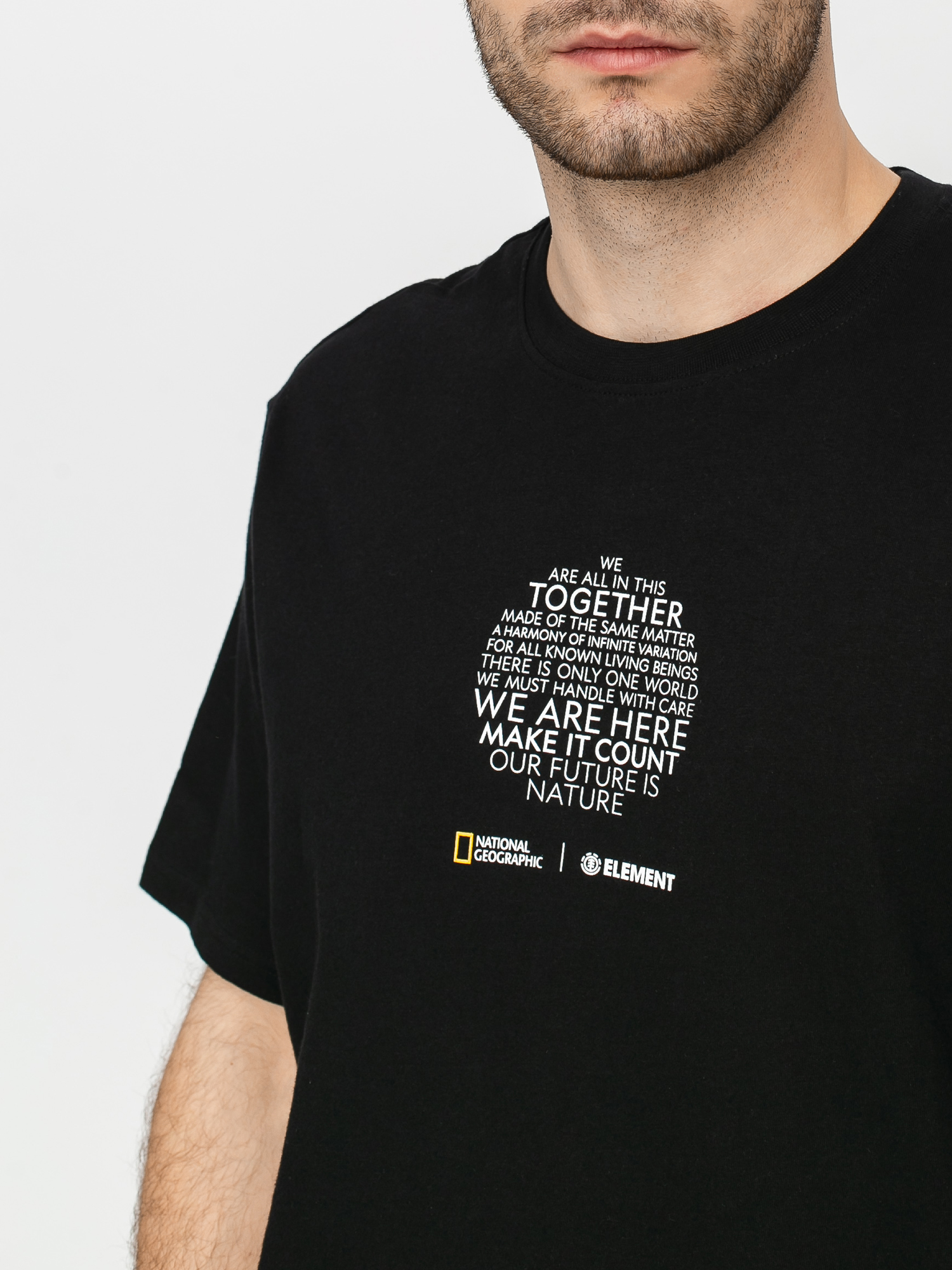 T-shirt Element Manifesto (flint black)