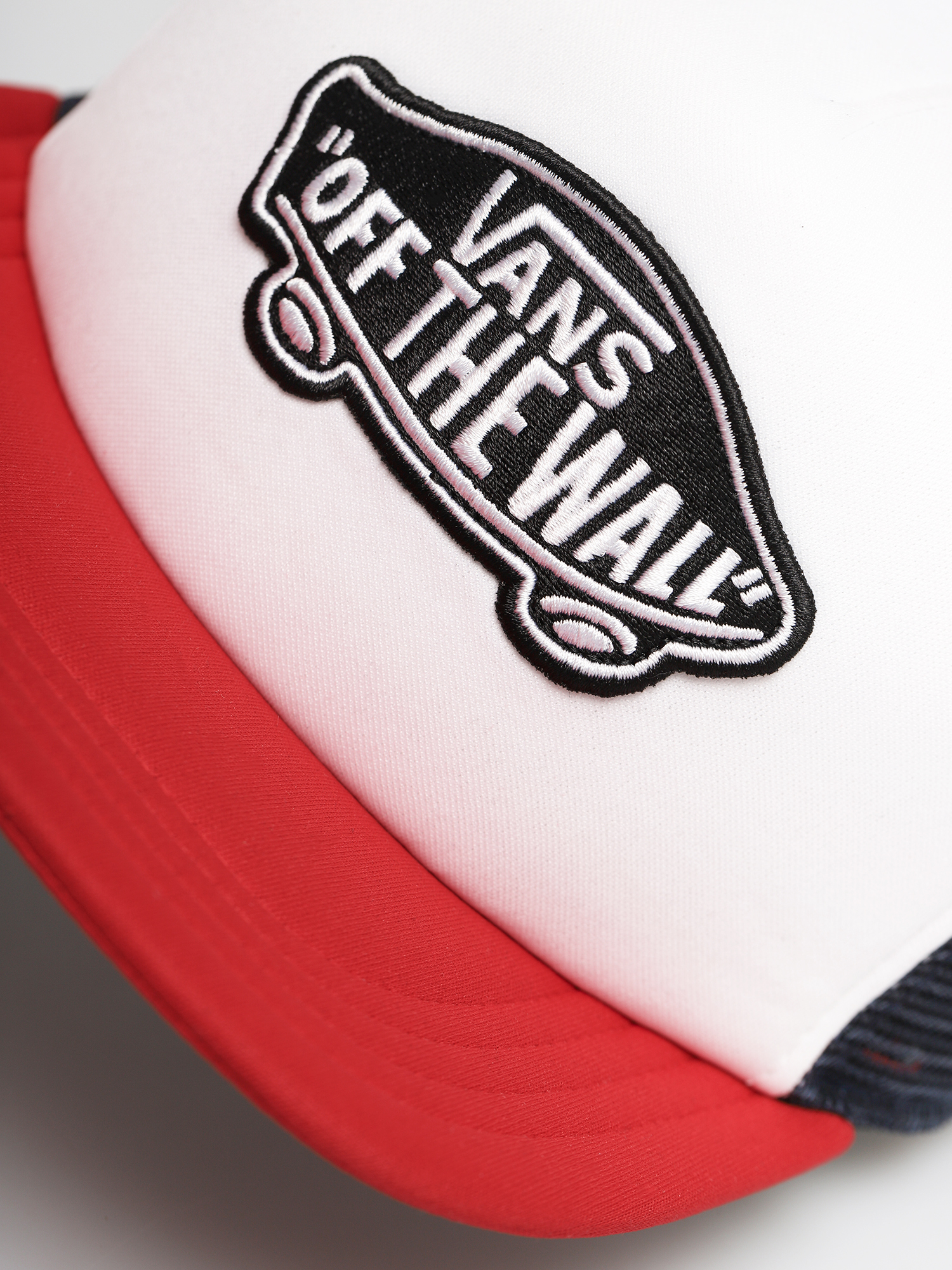 Czapka z daszkiem Vans Classic Patch ZD (racing red/white)