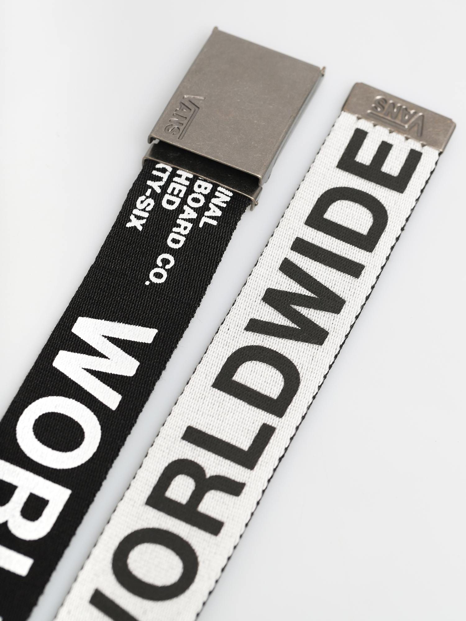 Pasek Vans Long Depster Web (black/white)